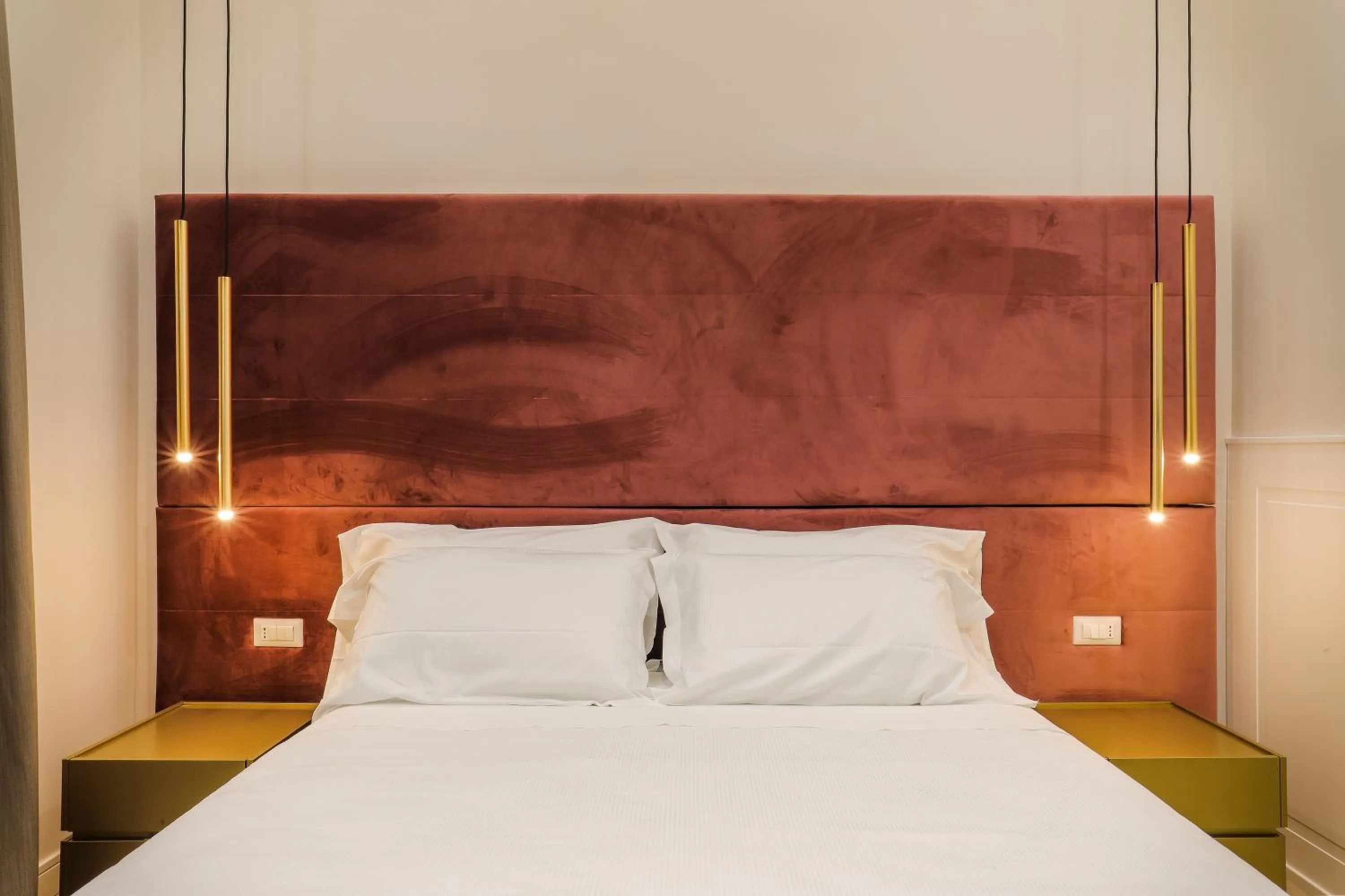 Bed in Conte Relais Suite