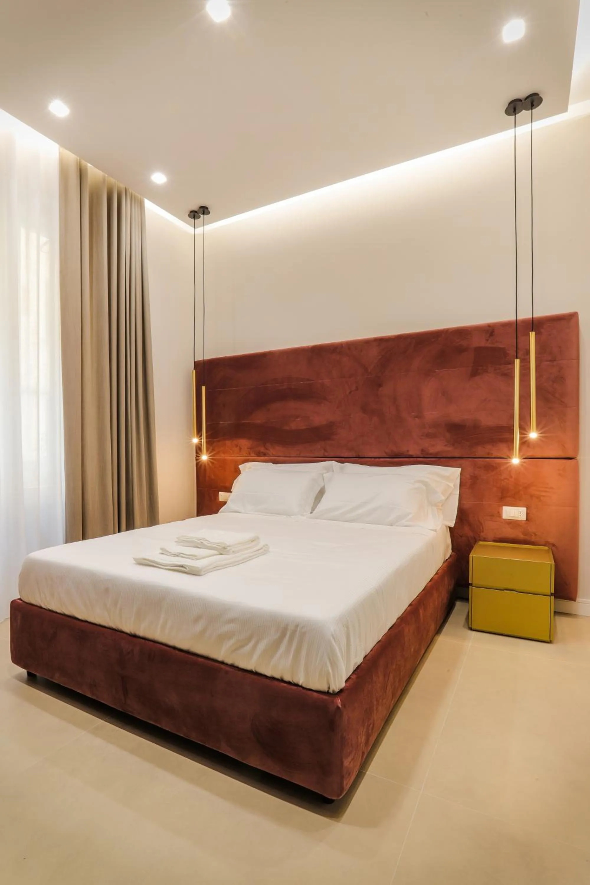 Bed in Conte Relais Suite