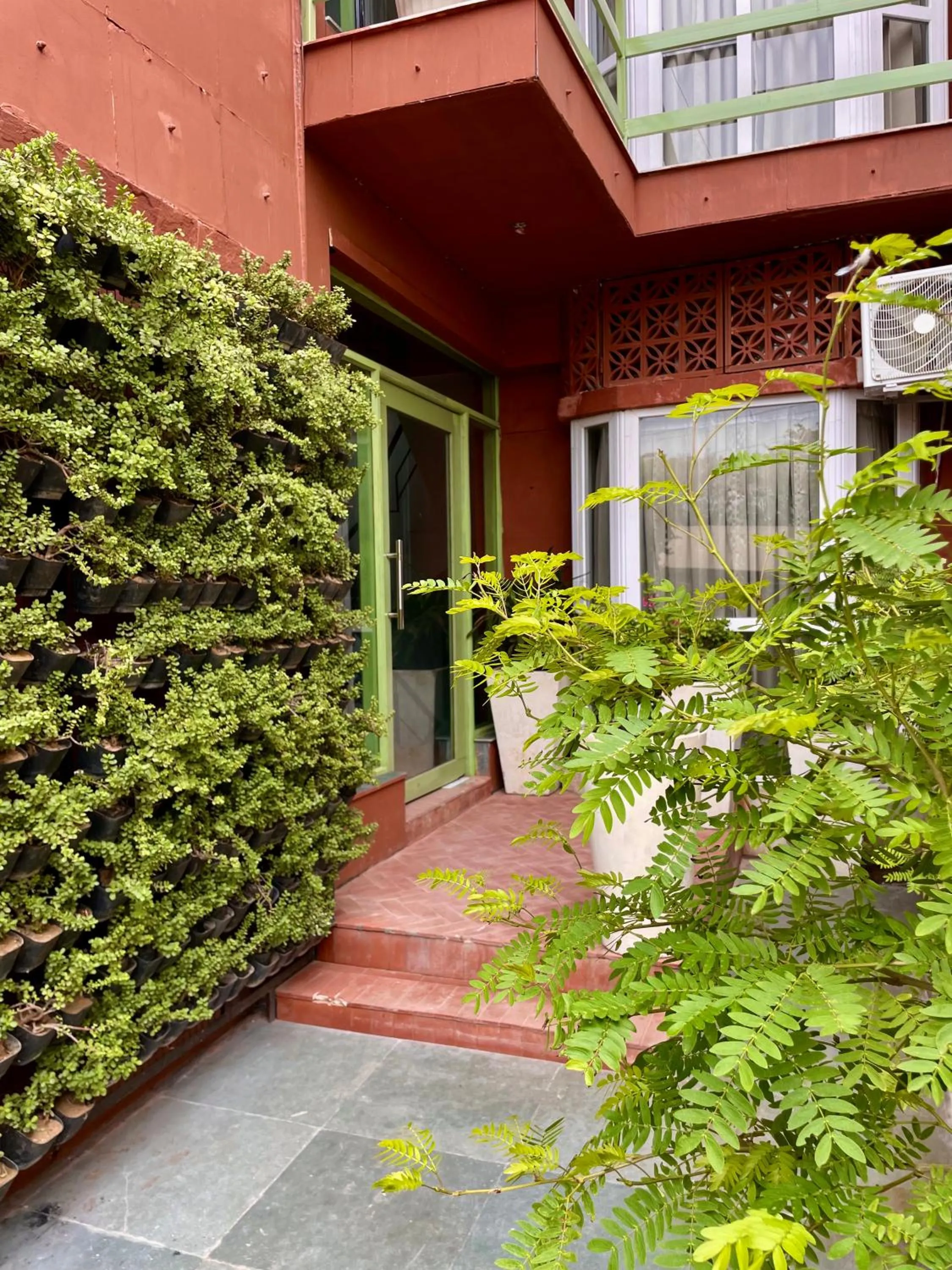 Facade/entrance in Firebrick Boutique Residences - AMETHYST HOUSE