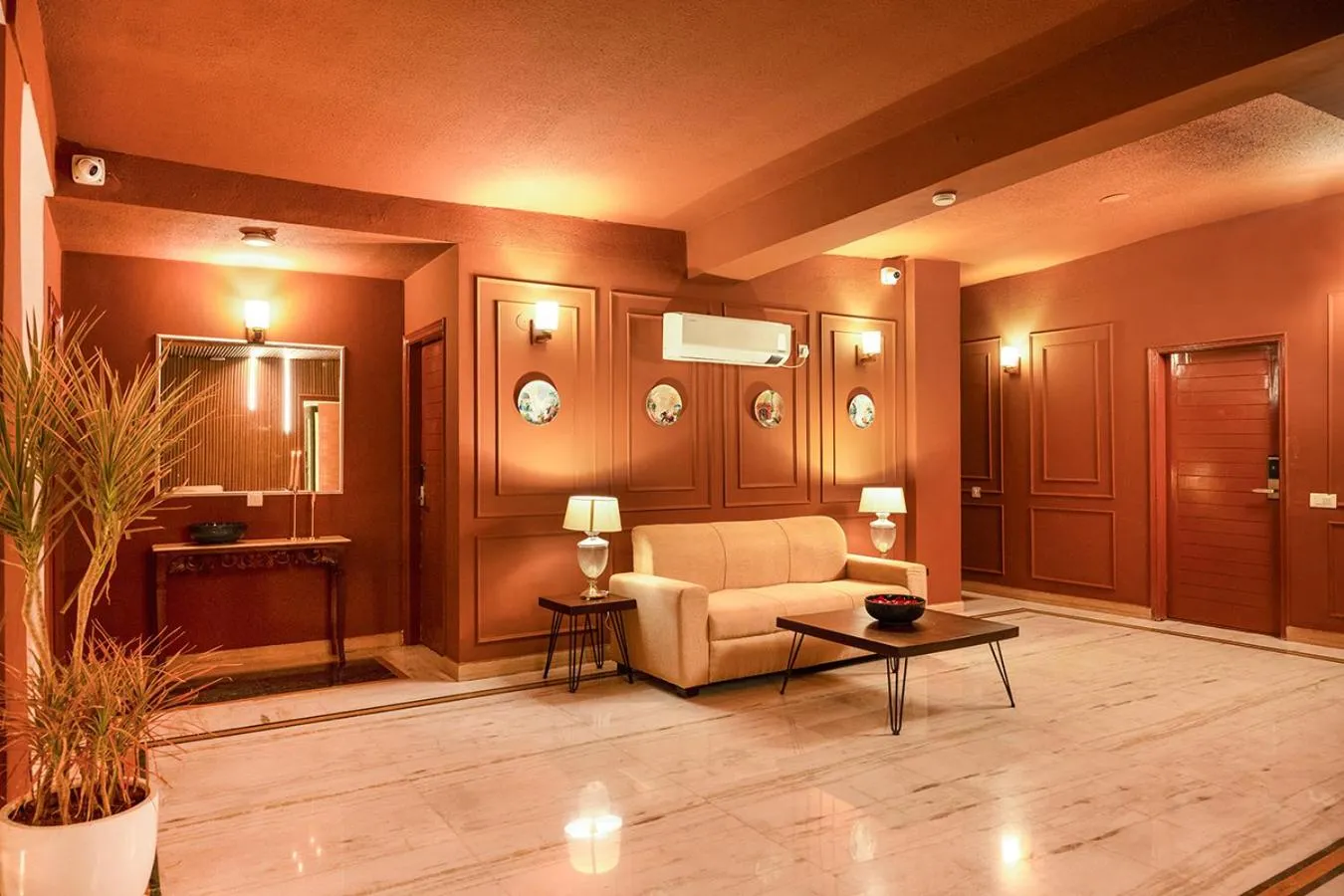 Communal lounge/ TV room in Firebrick Boutique Residences - AMETHYST HOUSE