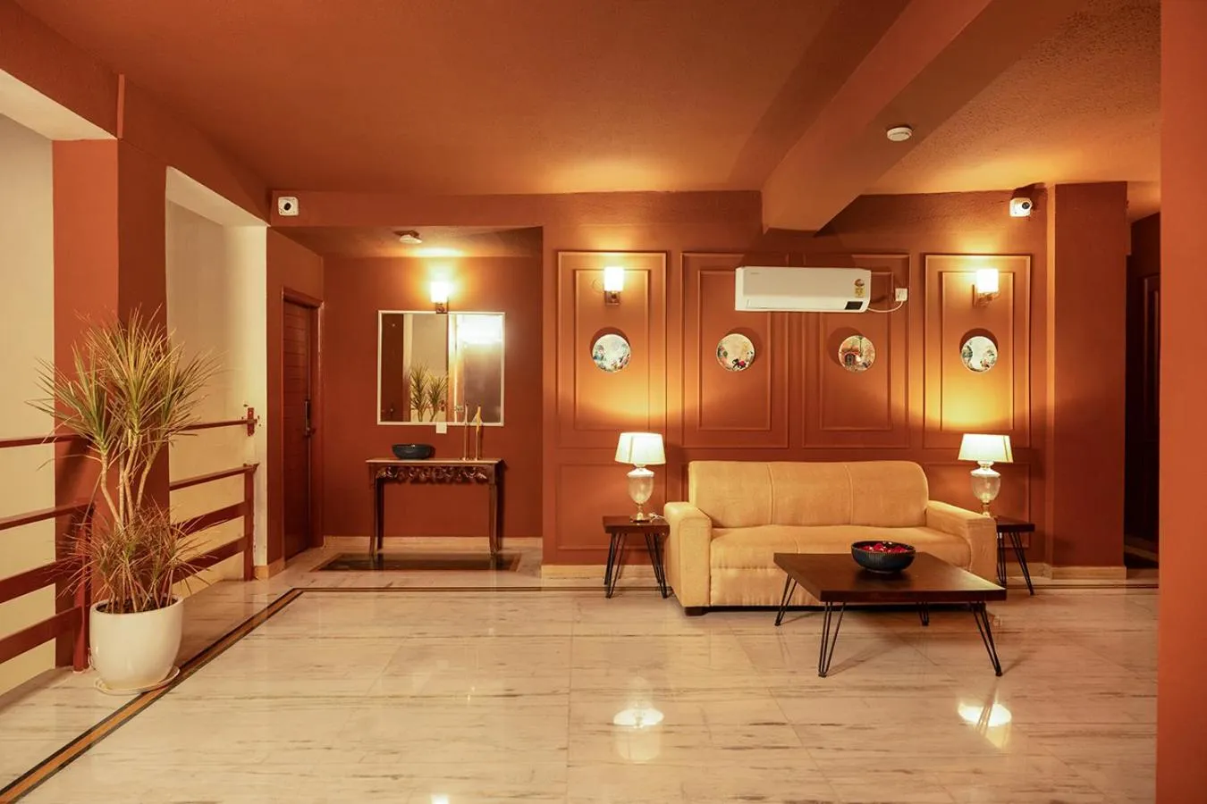 Living room in Firebrick Boutique Residences - AMETHYST HOUSE