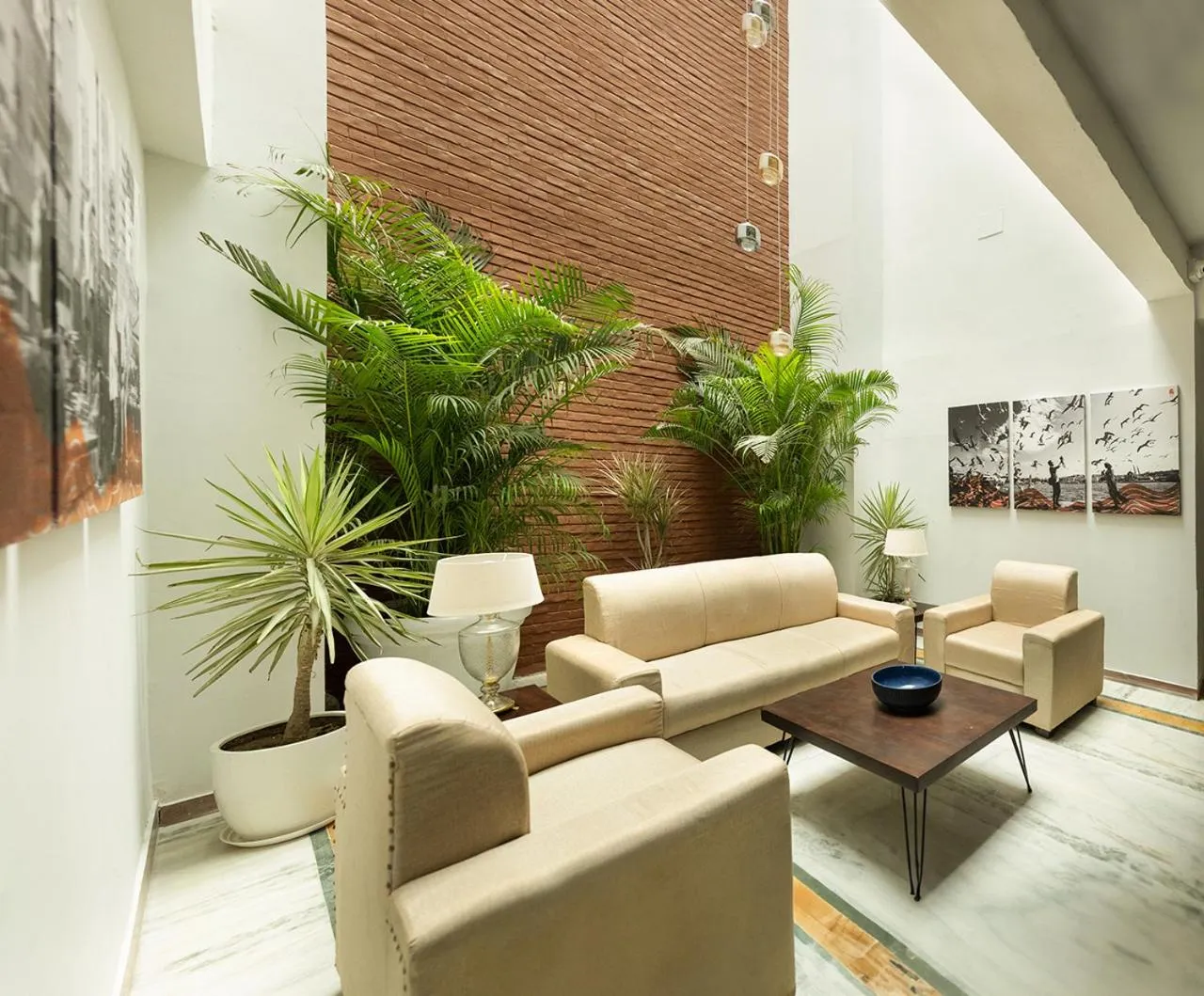 Lounge or bar in Firebrick Boutique Residences - AMETHYST HOUSE