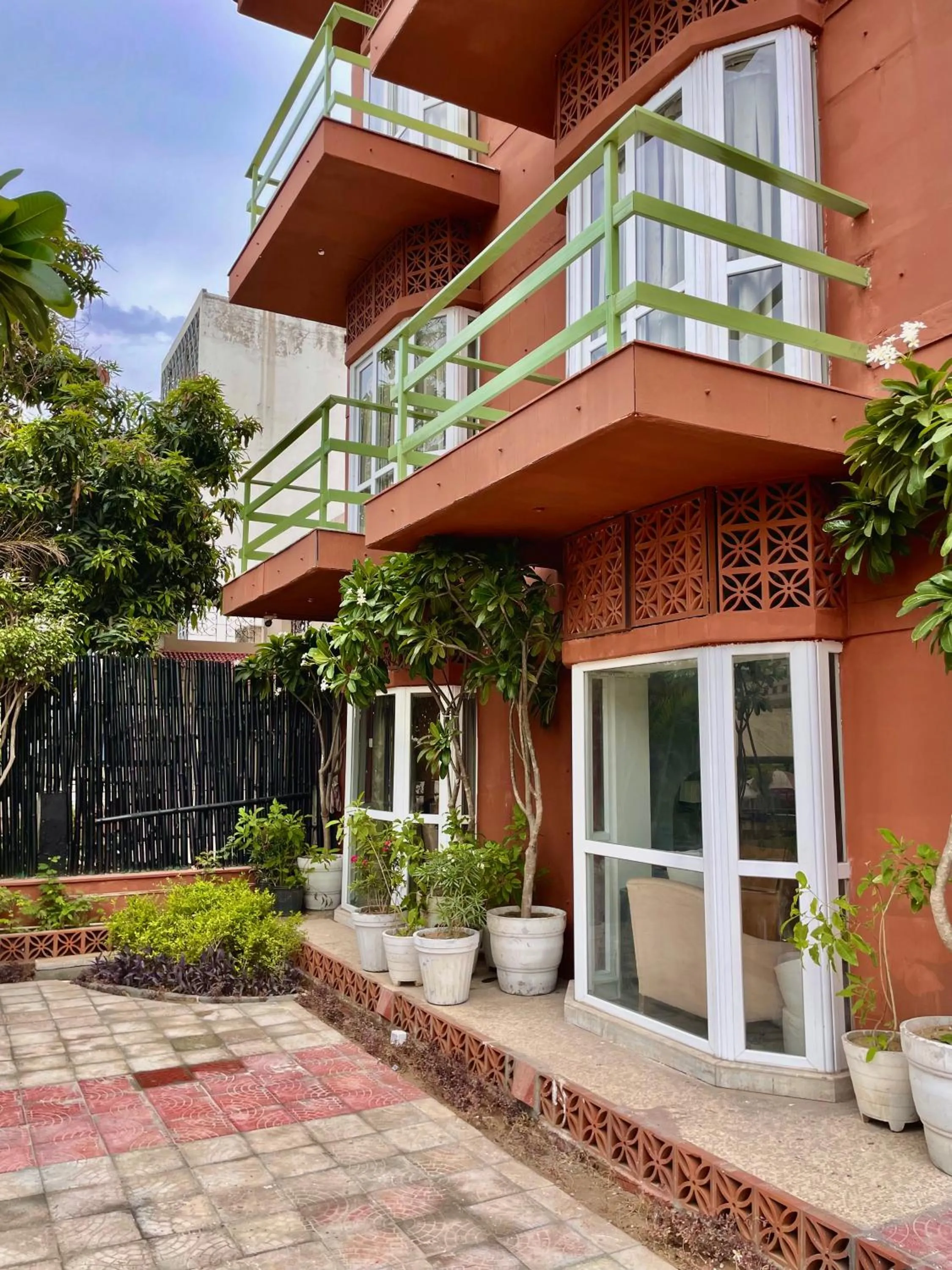 Facade/entrance in Firebrick Boutique Residences - AMETHYST HOUSE