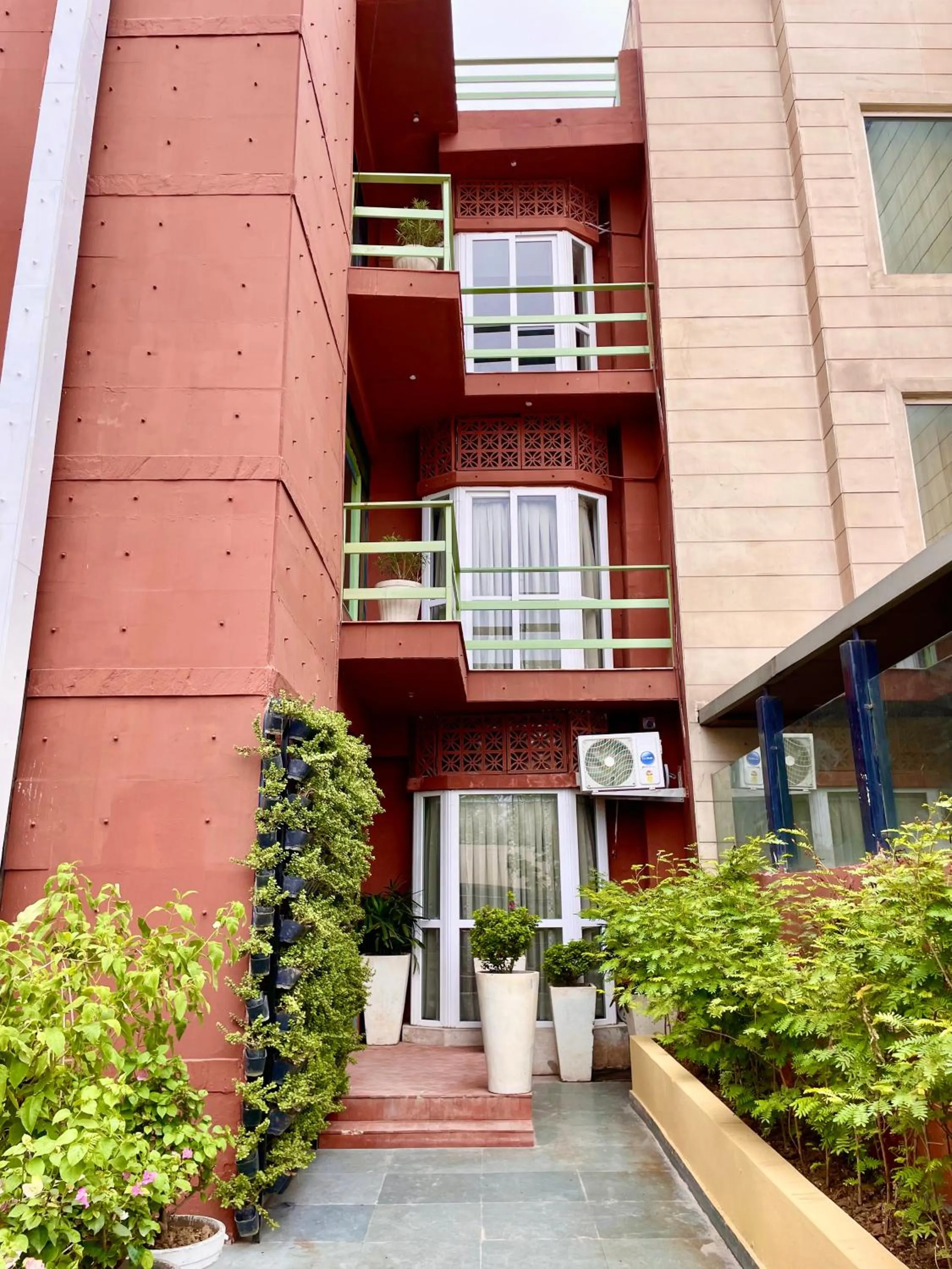 Facade/entrance in Firebrick Boutique Residences - AMETHYST HOUSE