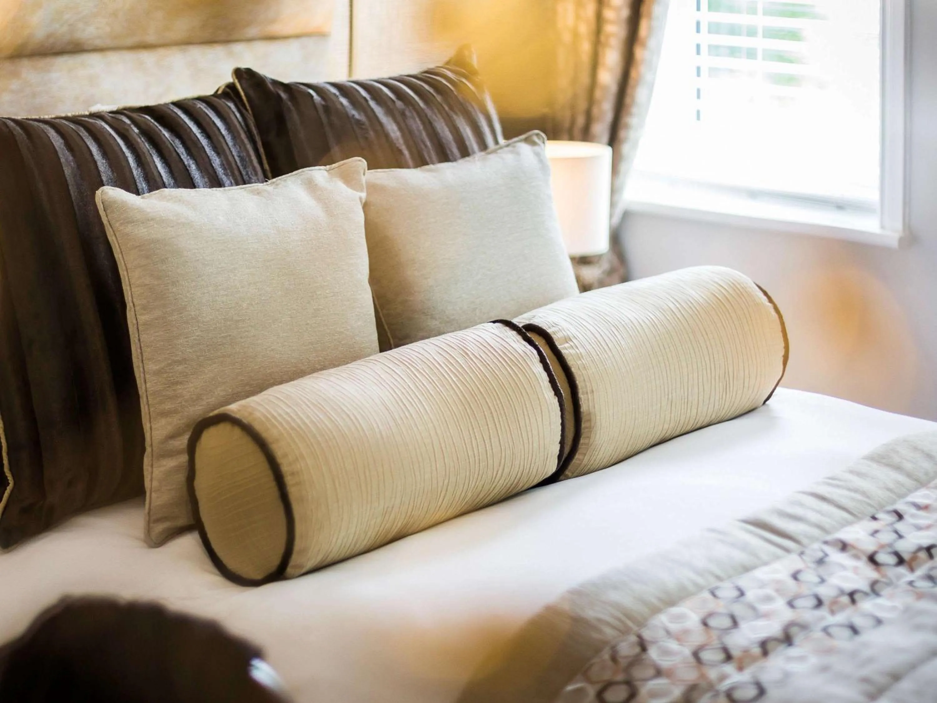 Photo of the whole room, Bed in WorldHotels Distinctive Woughton House Hotel