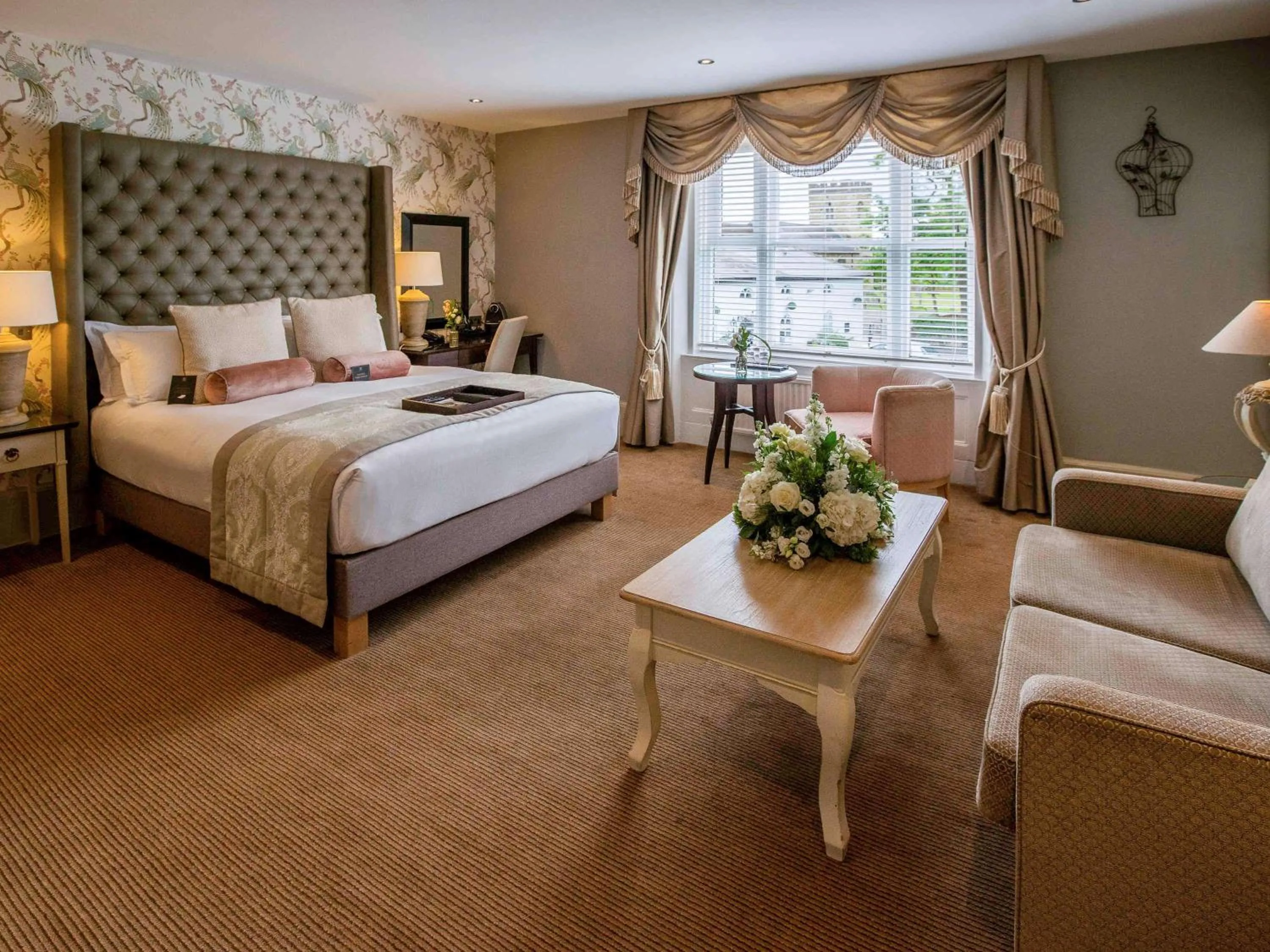 Photo of the whole room, Bed in WorldHotels Distinctive Woughton House Hotel