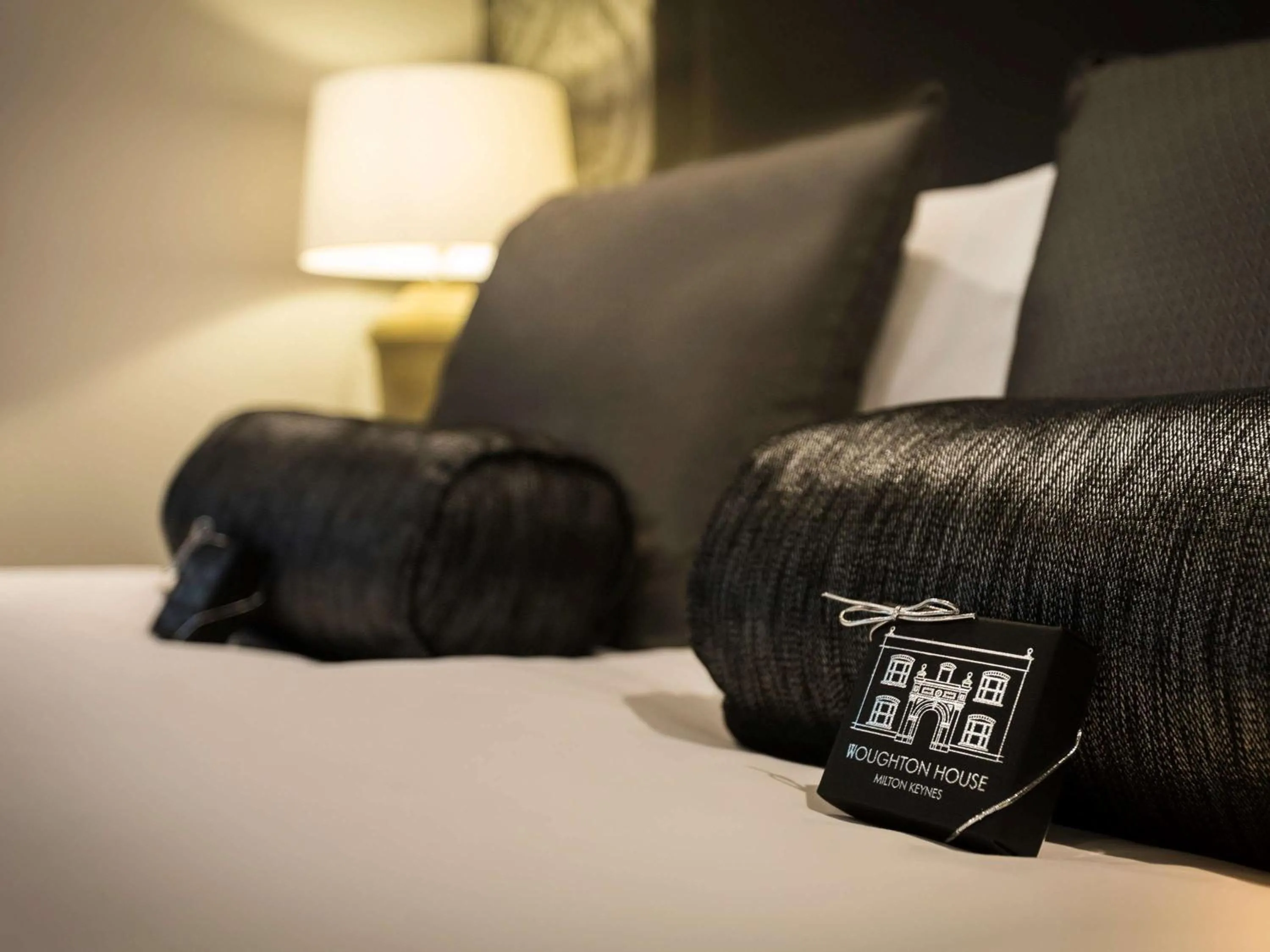 Photo of the whole room, Bed in WorldHotels Distinctive Woughton House Hotel