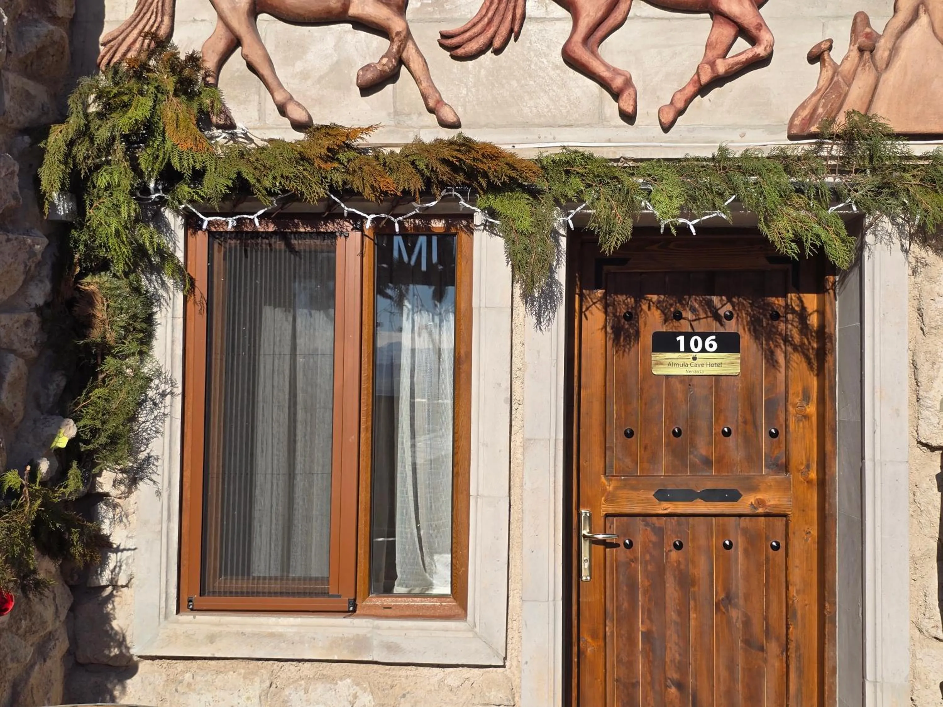 Facade/entrance in Almula Cave