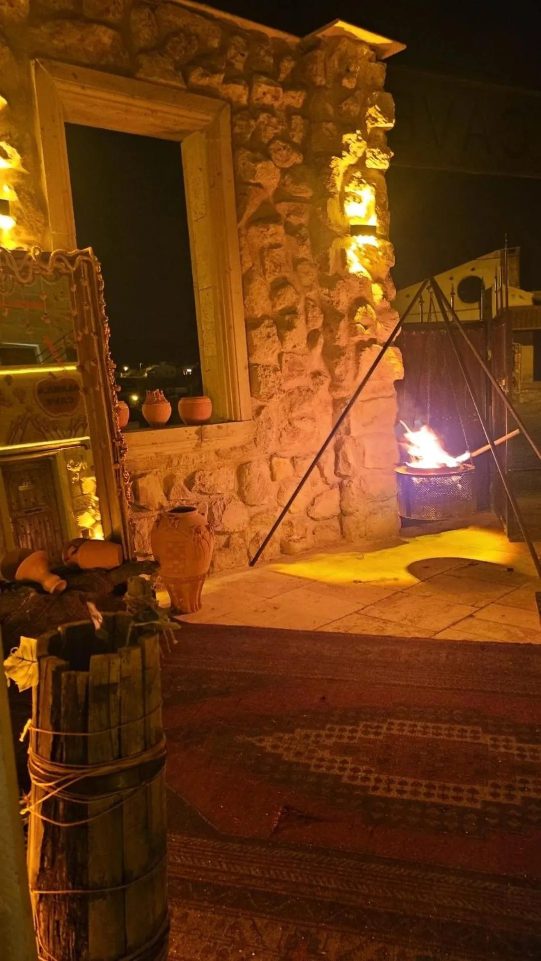 Property building in Almula Cave