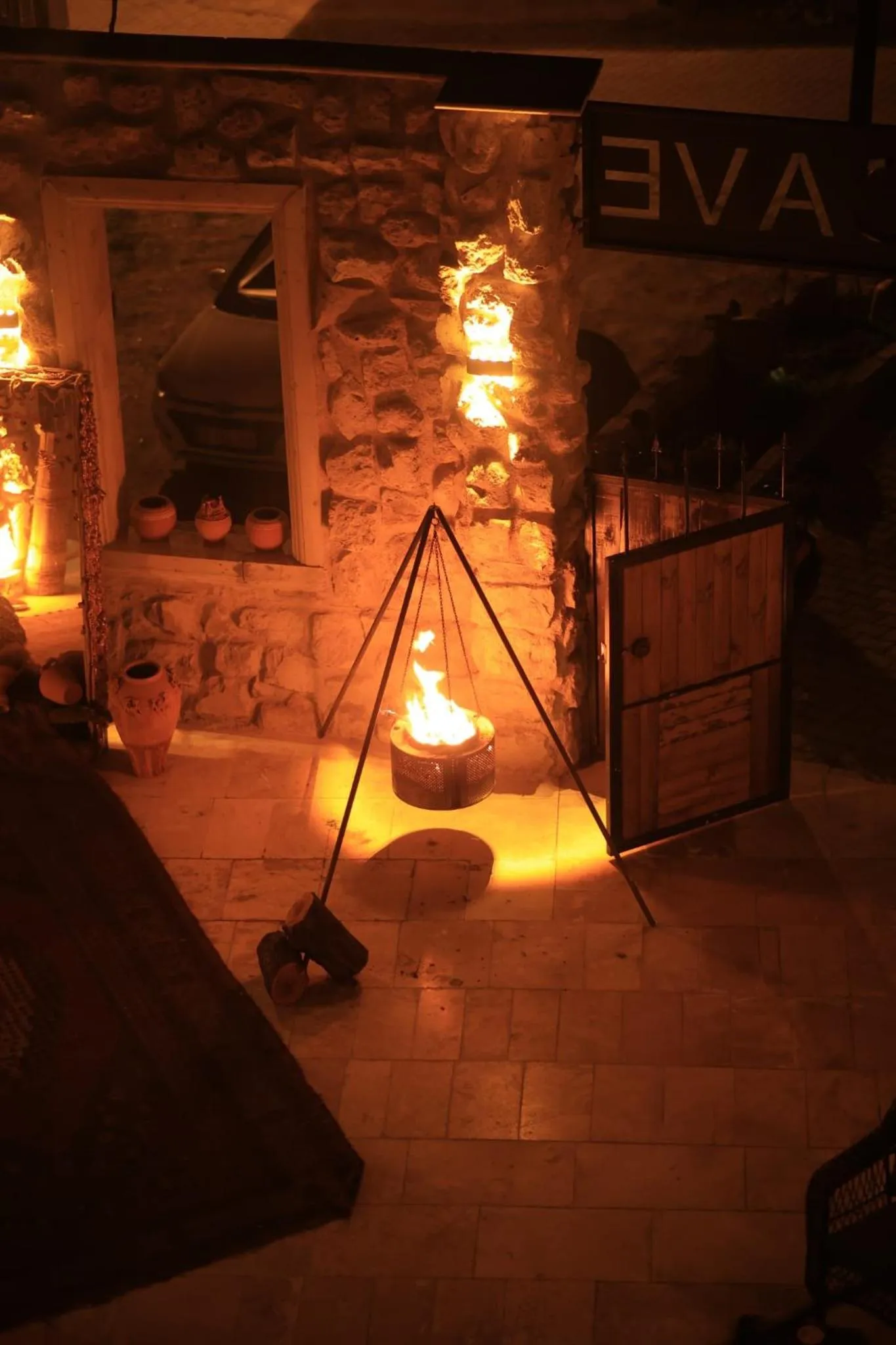 Property building in Almula Cave