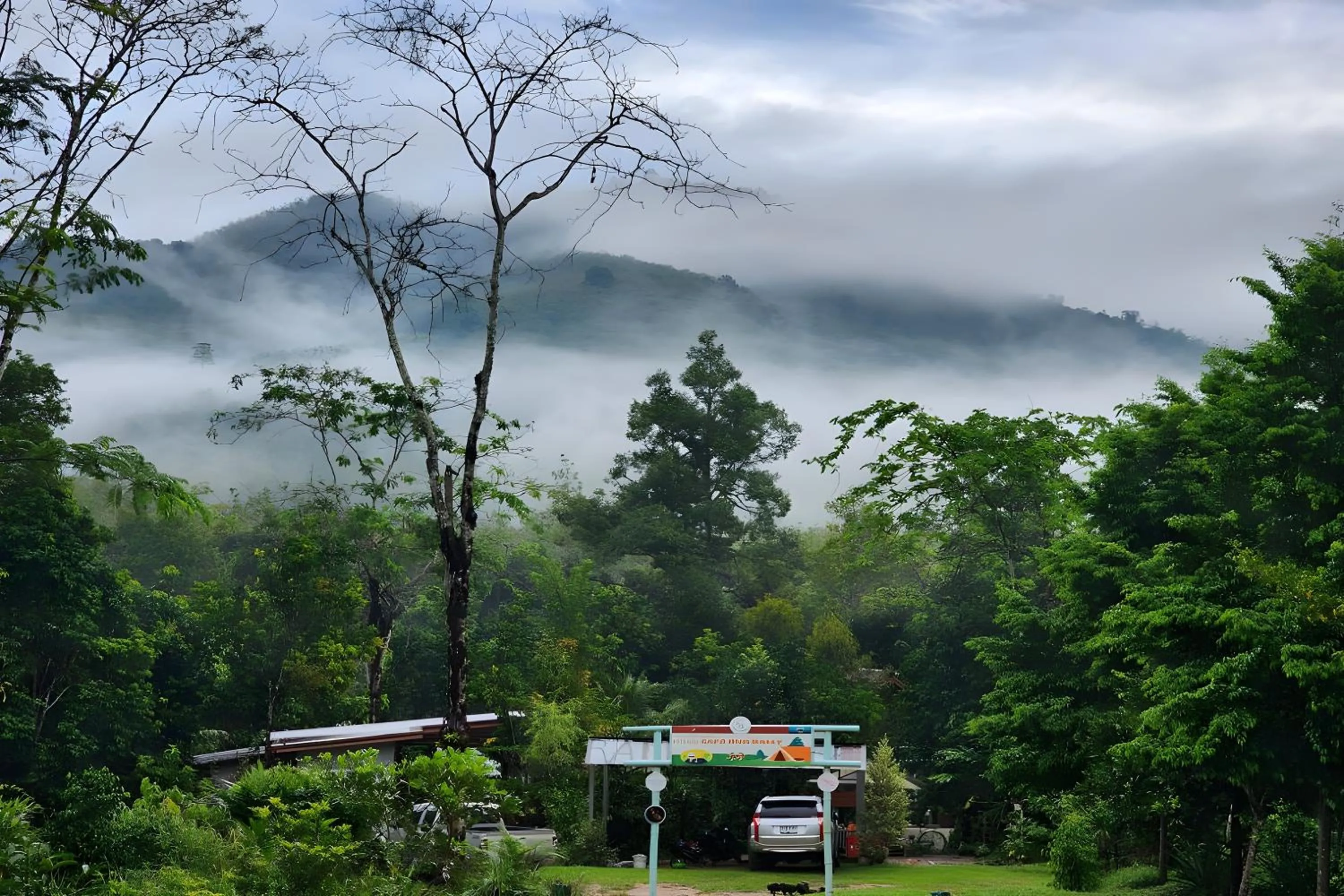 Mountain view in Rat Min House