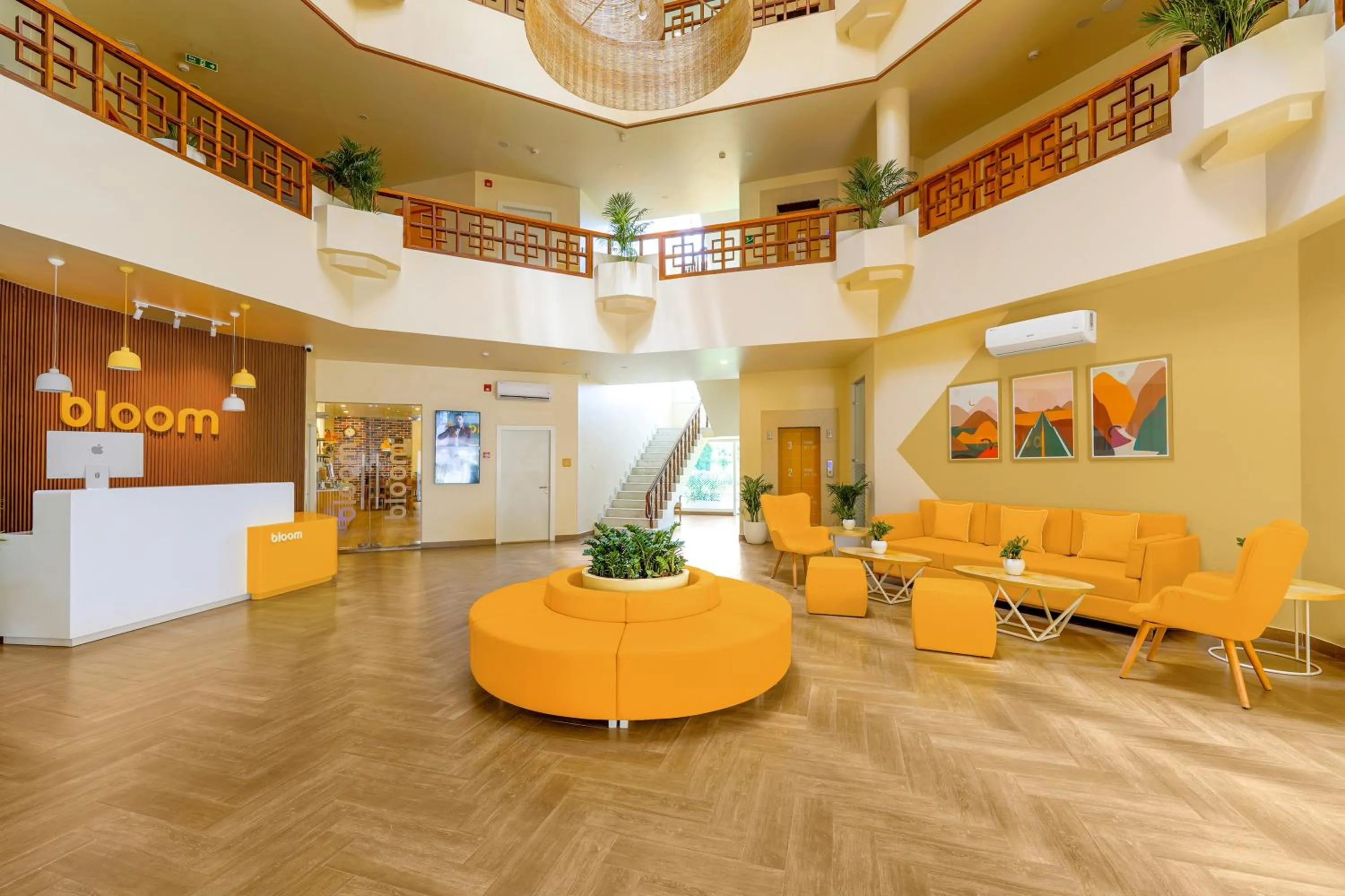 Lobby or reception in Bloom Hotel - Katra