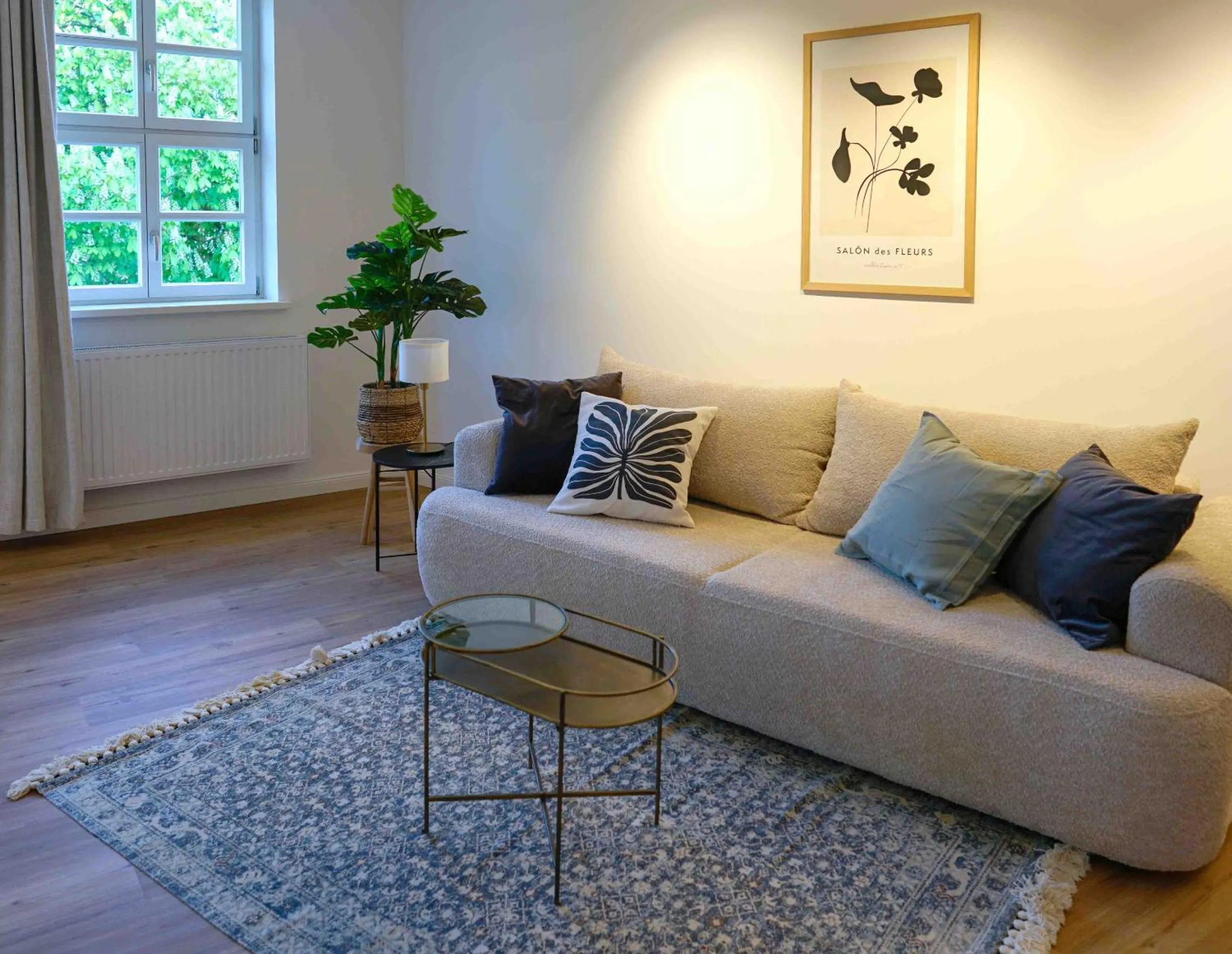 Living room in Lady Milavie apartments