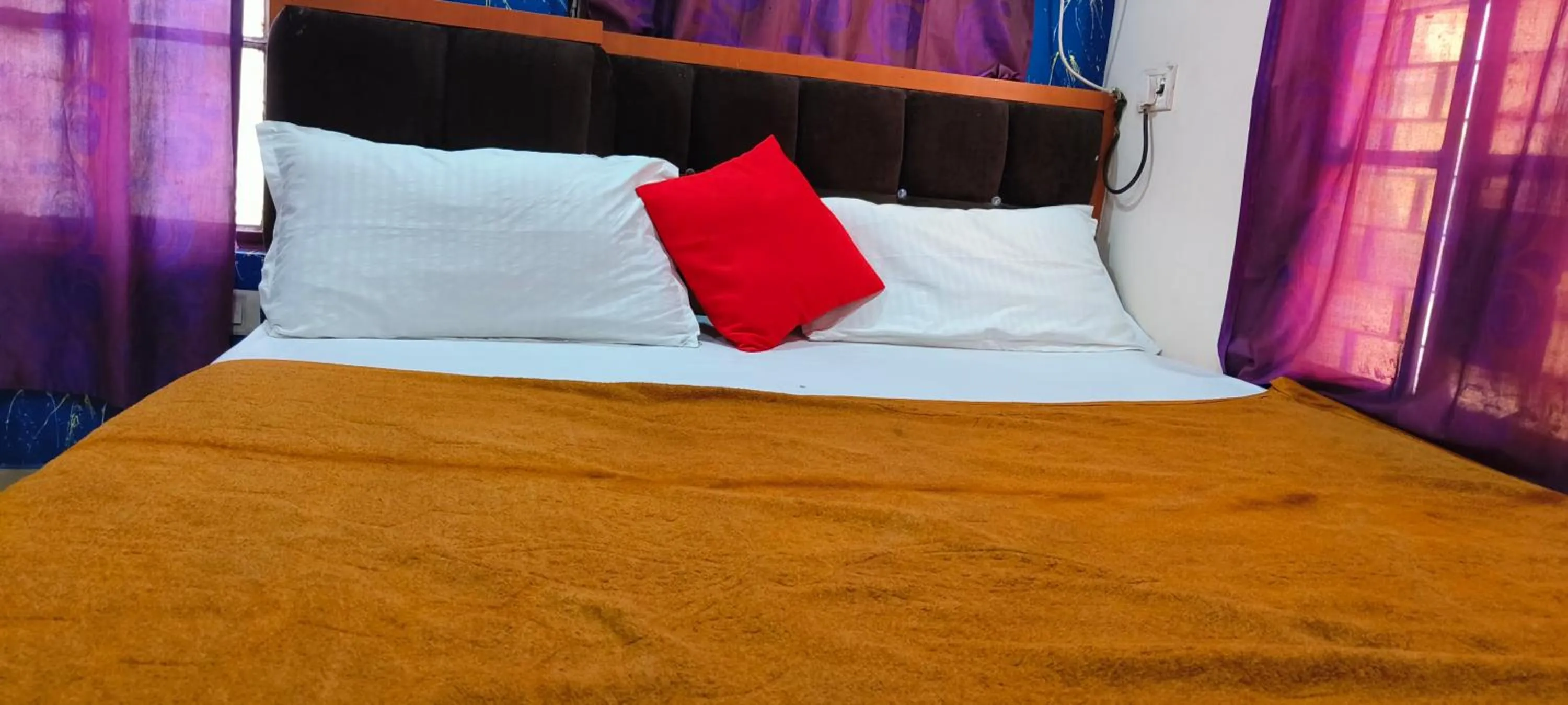 Bed in Hotel HM International