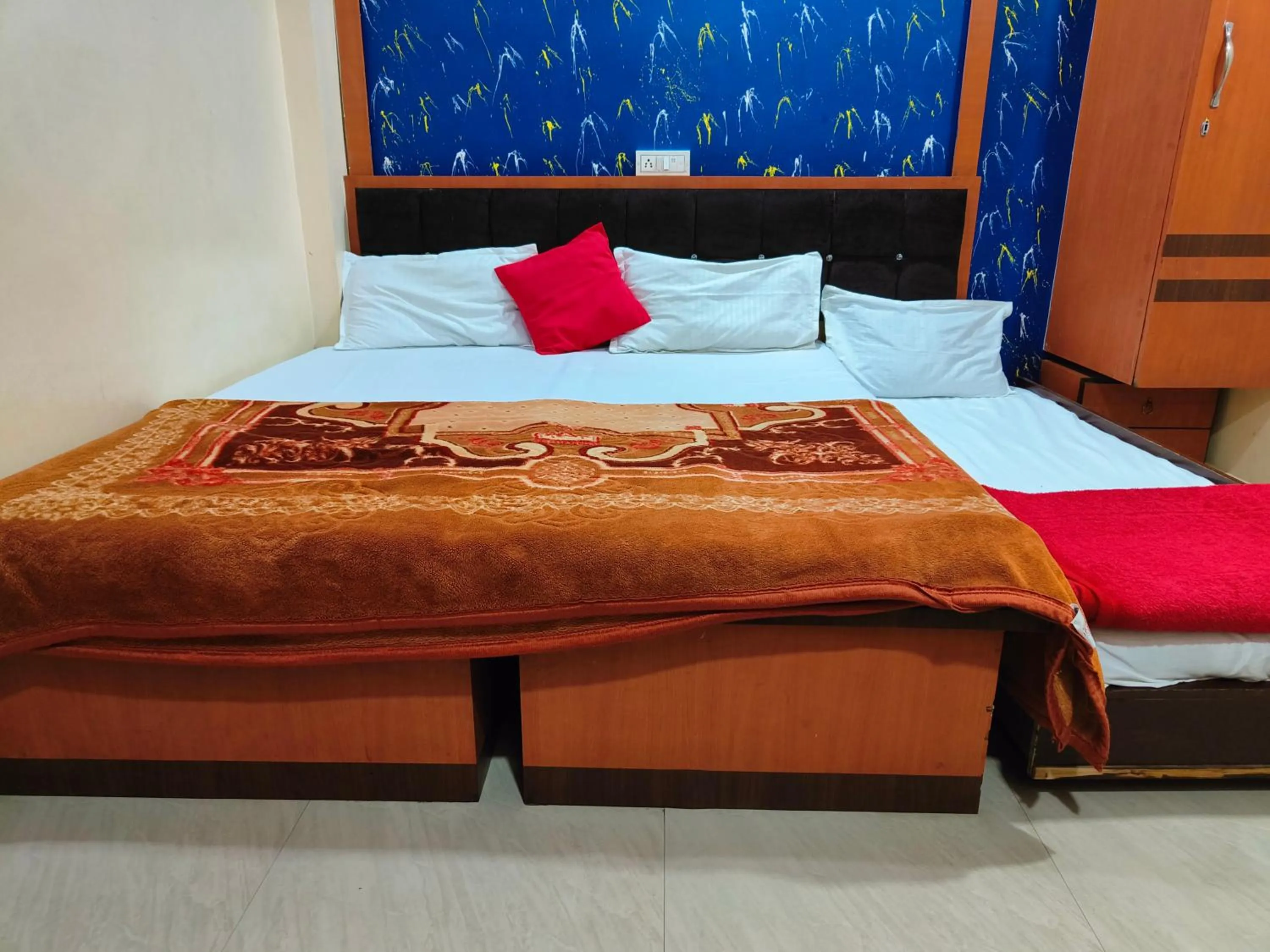 Bed in Hotel HM International