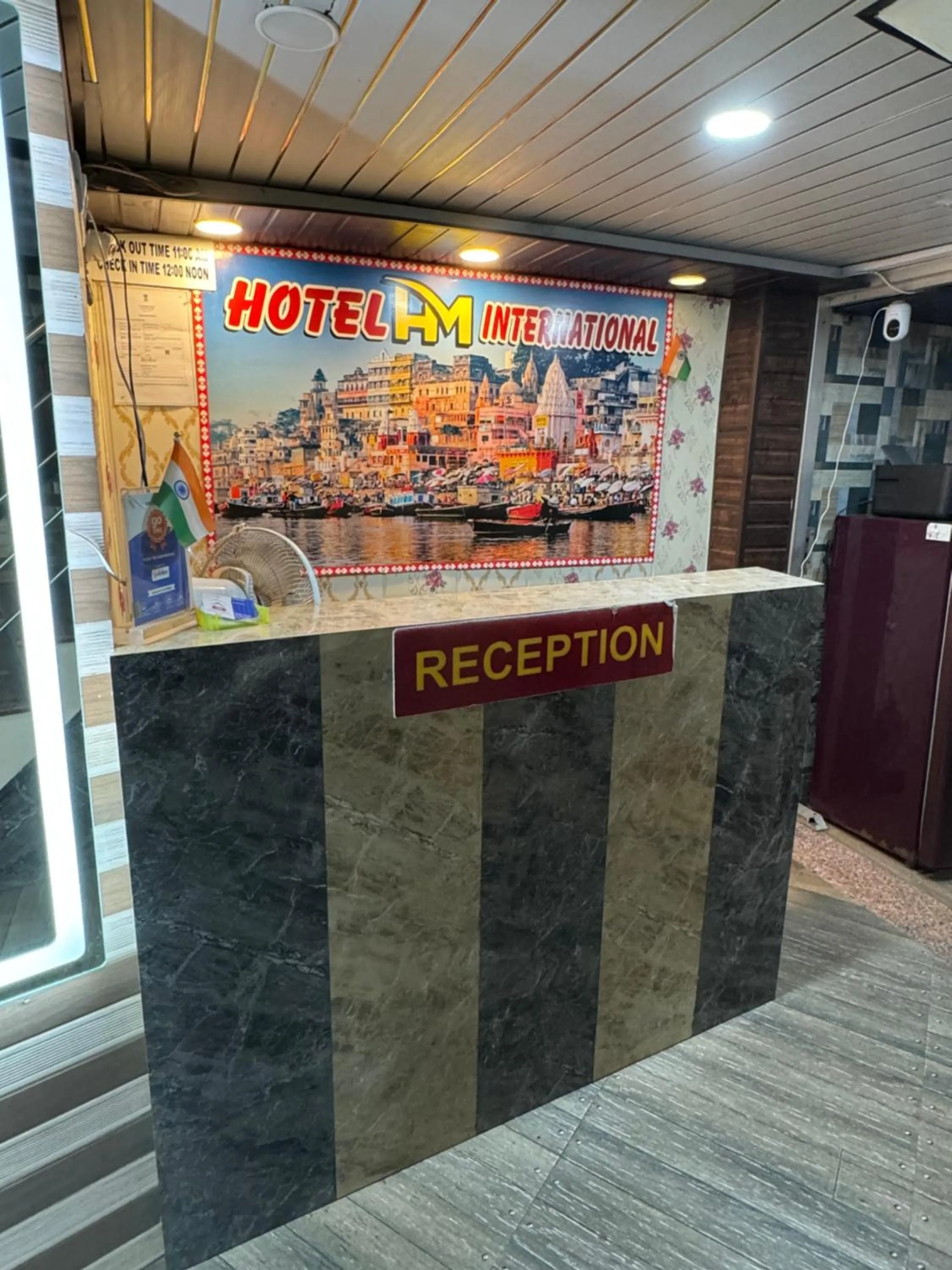 Property logo or sign in Hotel HM International