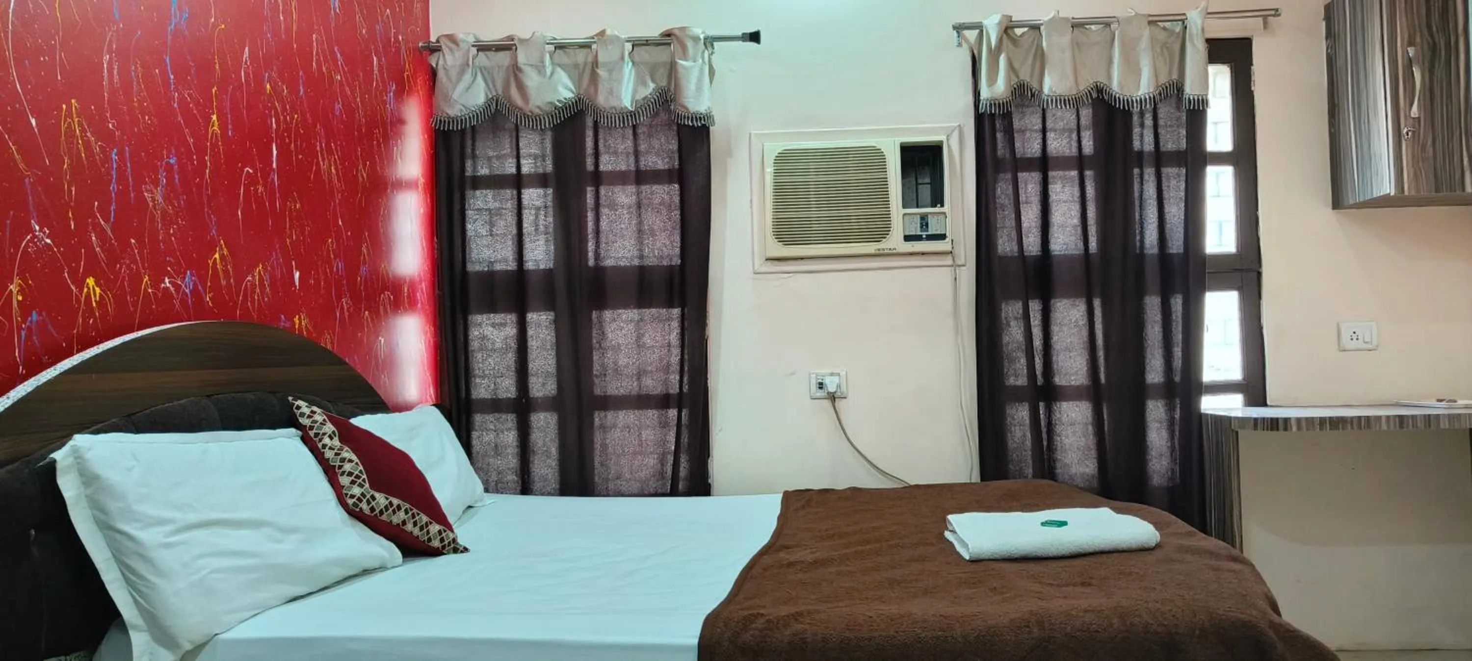 Bed in Hotel HM International