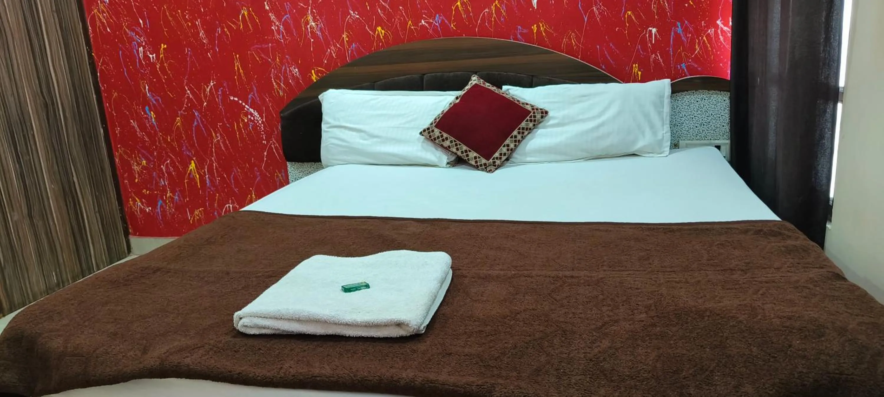 Bed in Hotel HM International