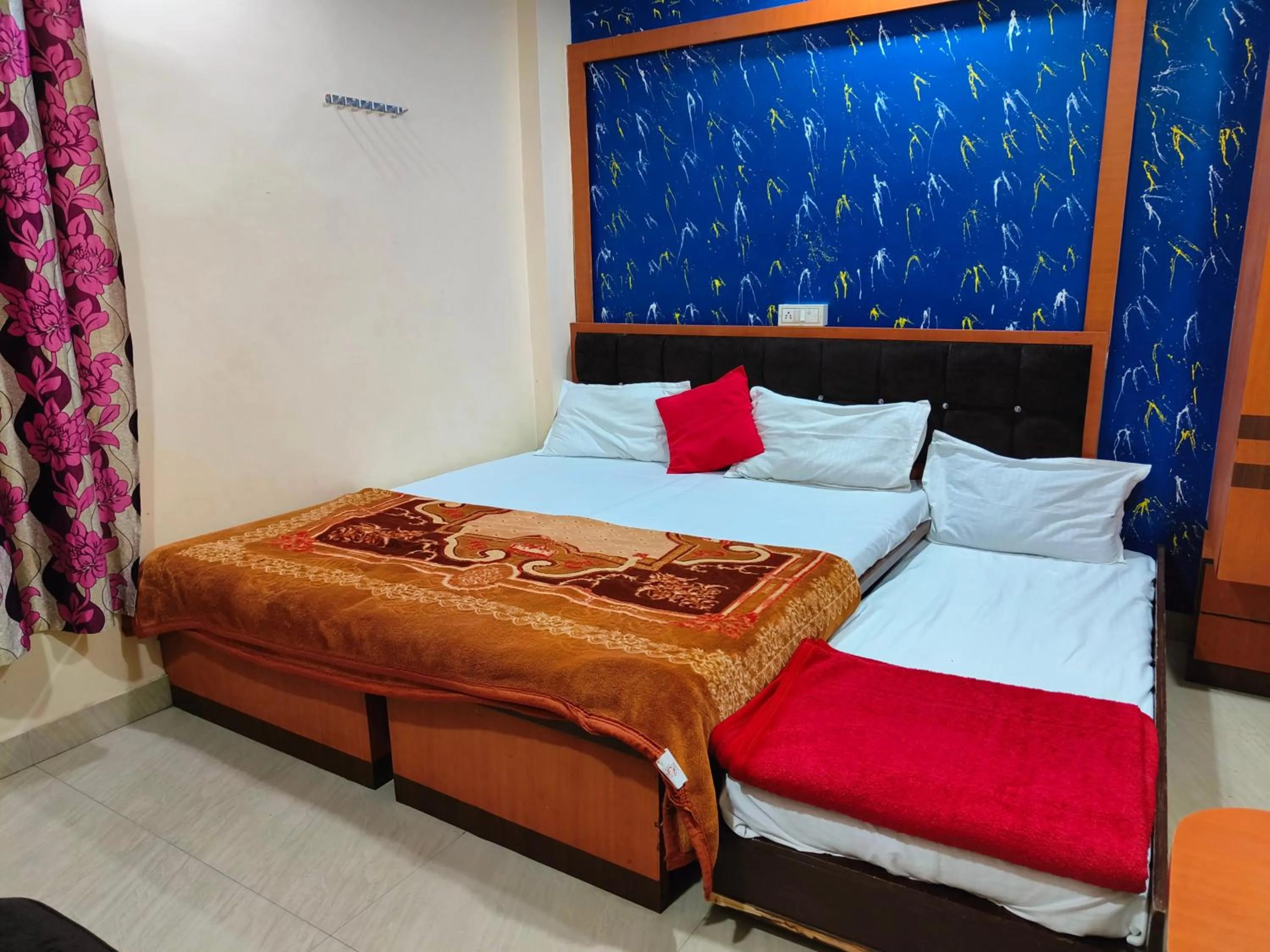 Bed in Hotel HM International