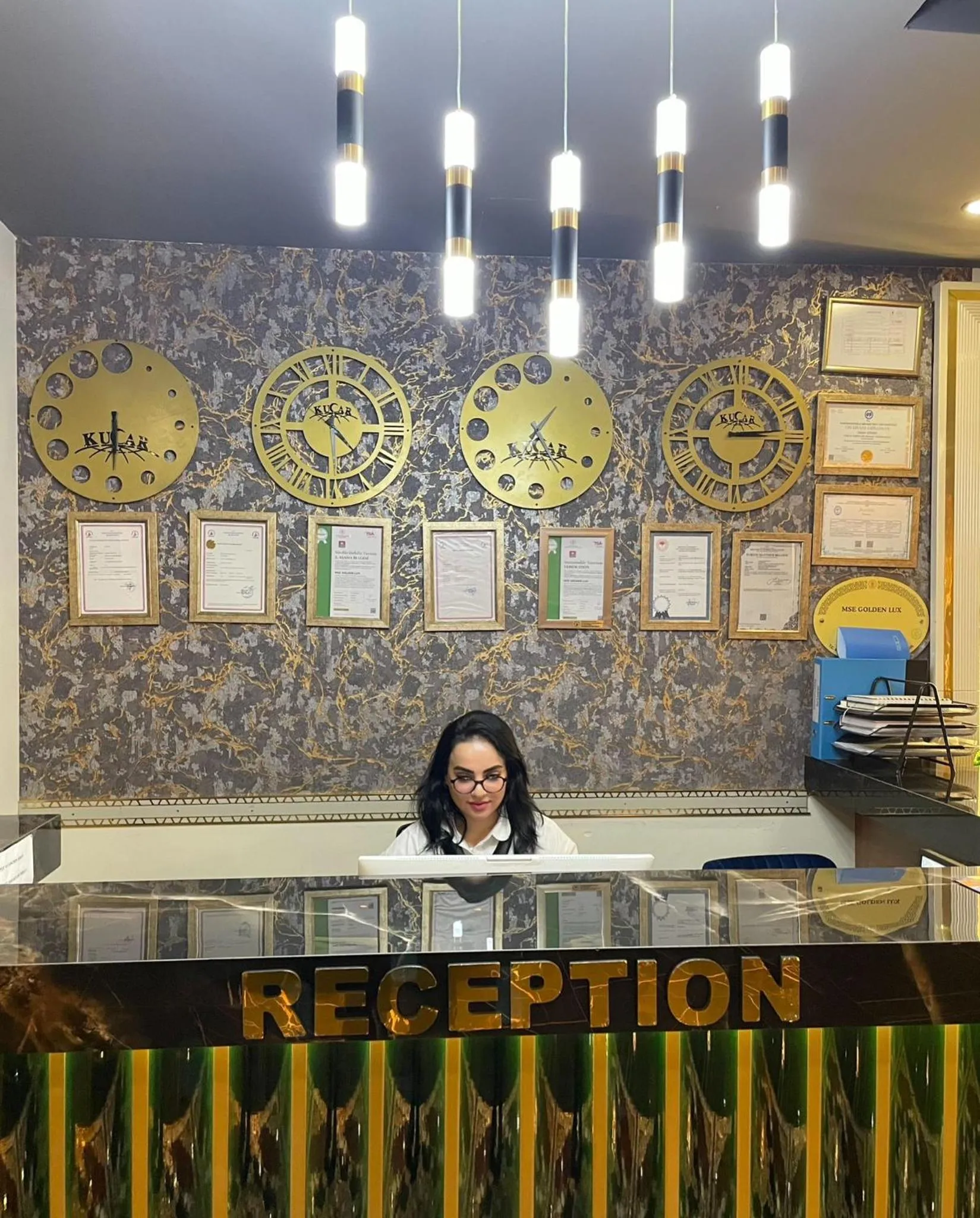 Lobby or reception in Golden Lux Hotel Antalya