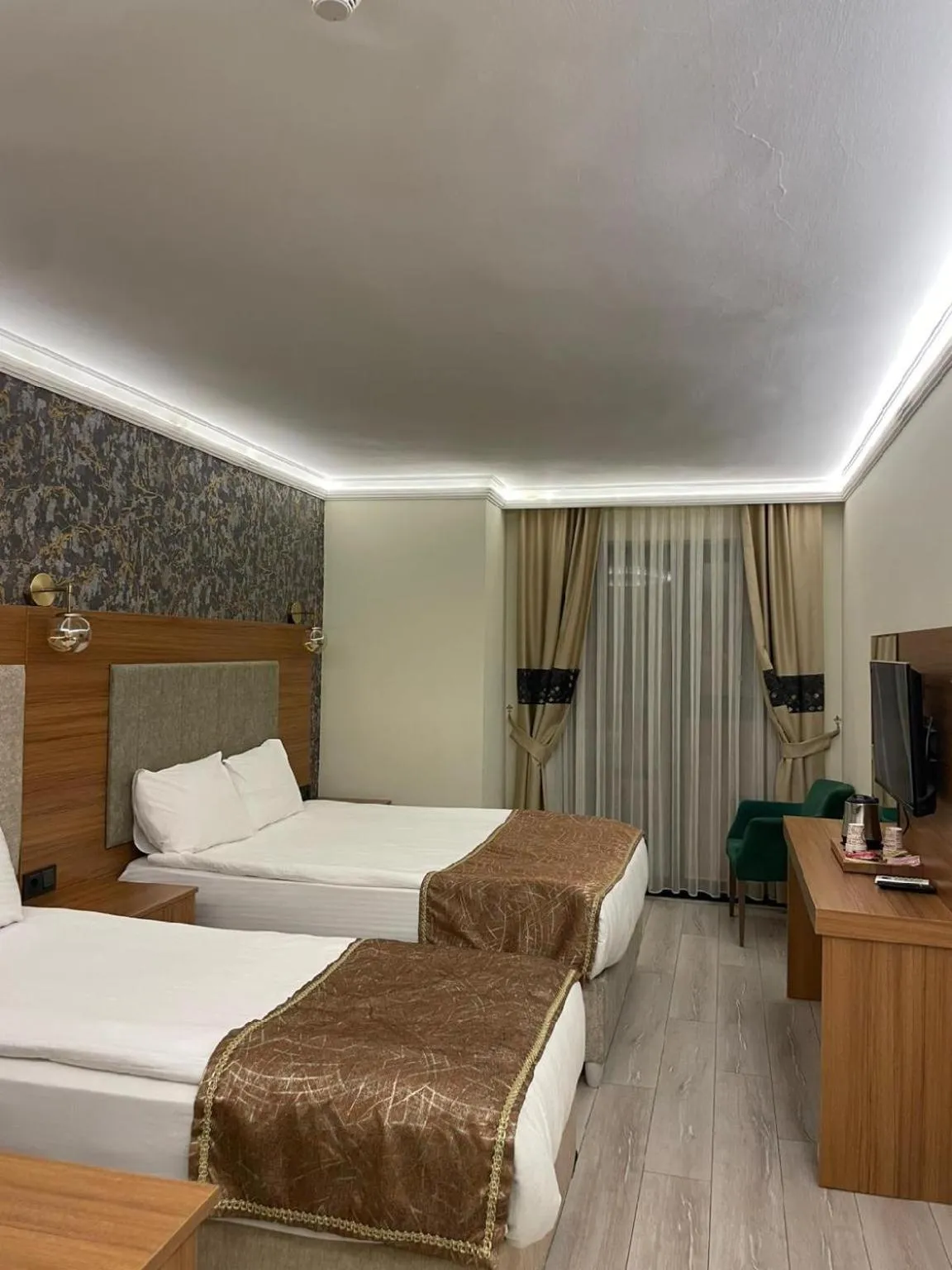 Bed in Golden Lux Hotel Antalya