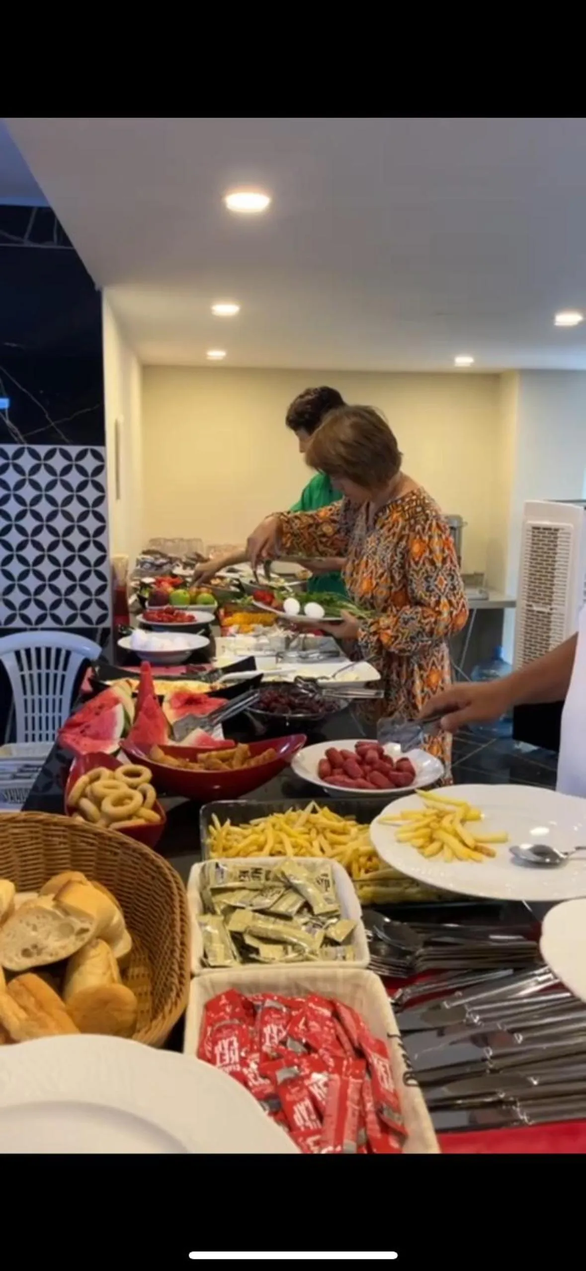 Buffet breakfast in Golden Lux Hotel Antalya