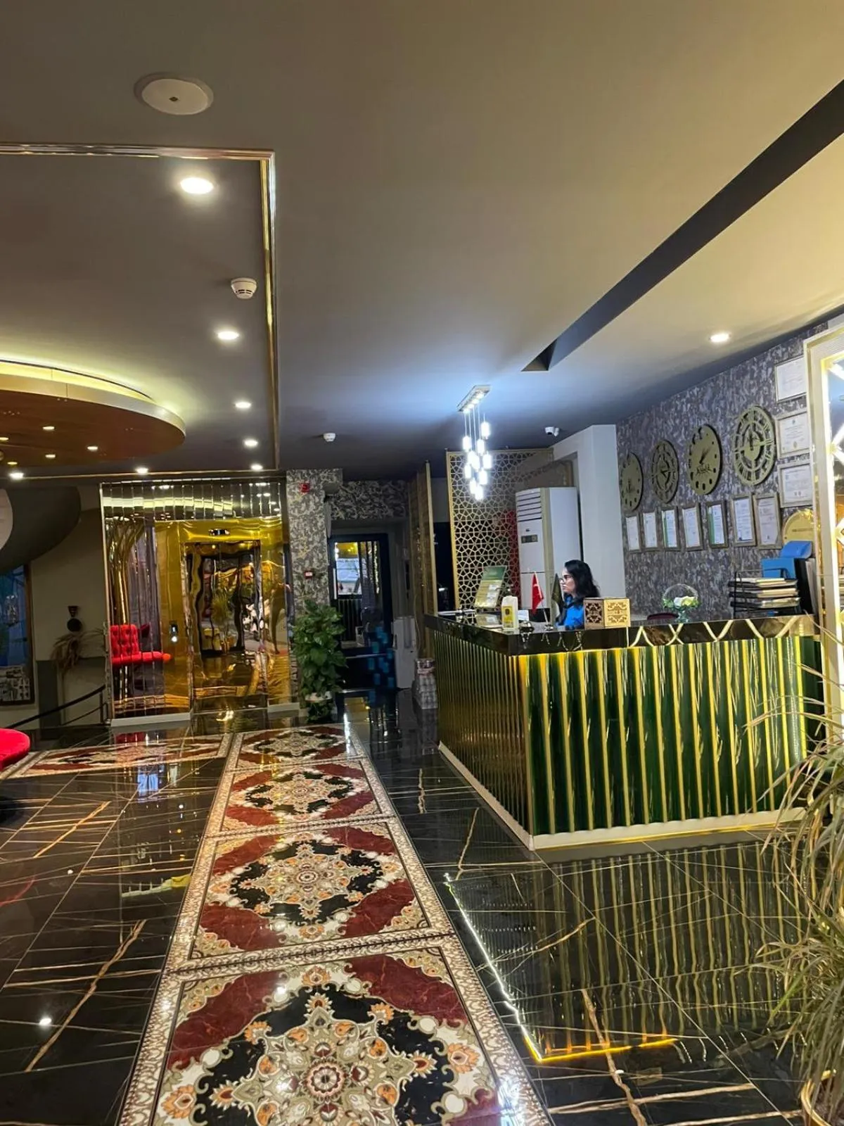 Lobby or reception in Golden Lux Hotel Antalya