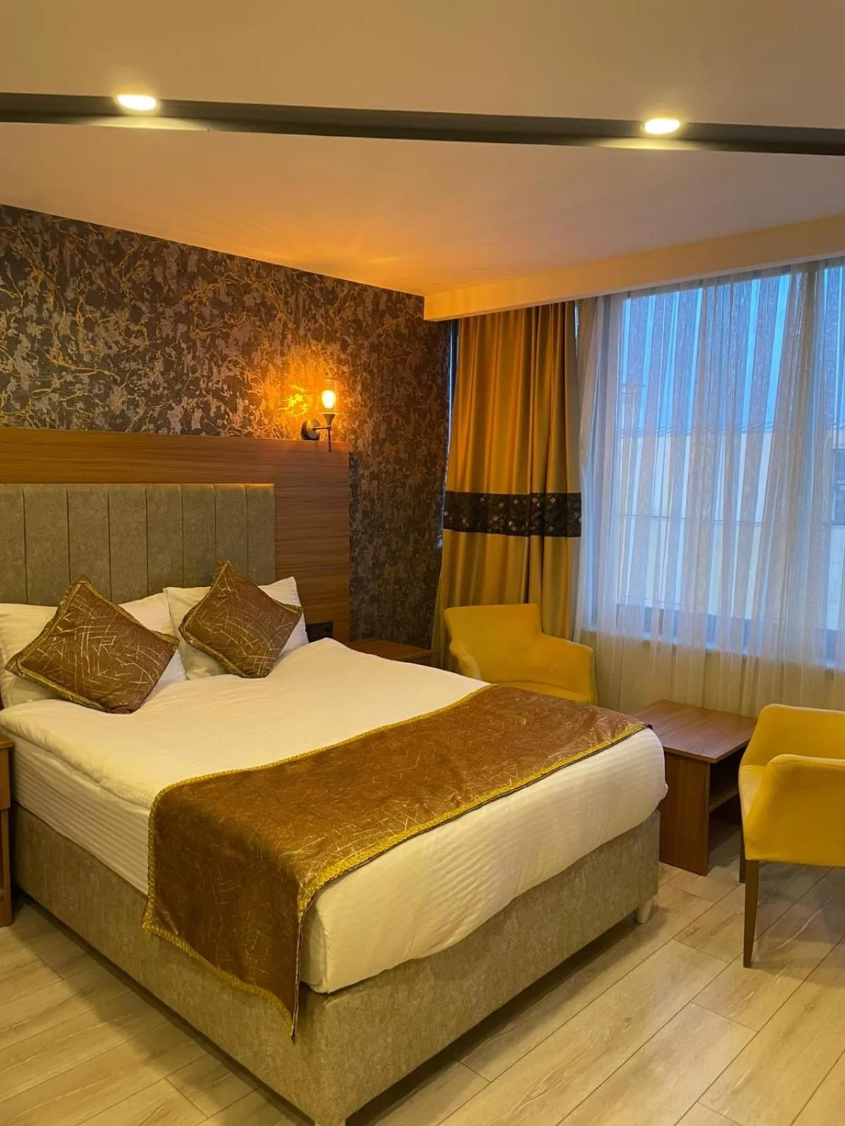 Bed in Golden Lux Hotel Antalya
