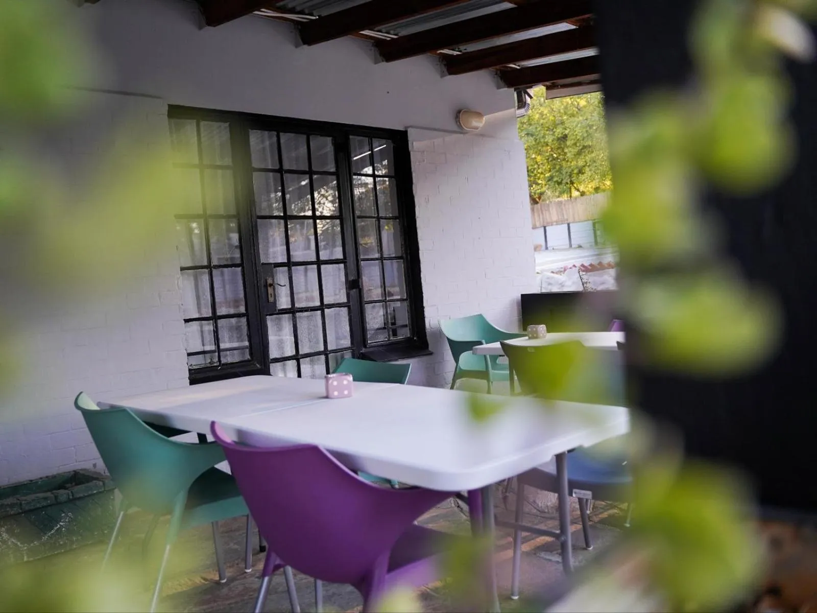 Patio in Aqua Guest House