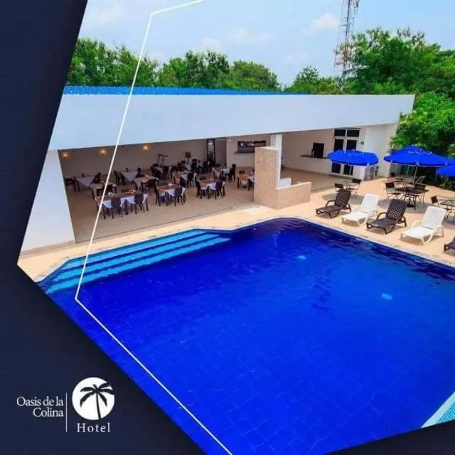 Pool view in Hotel deluxe oasis de la colina boutique