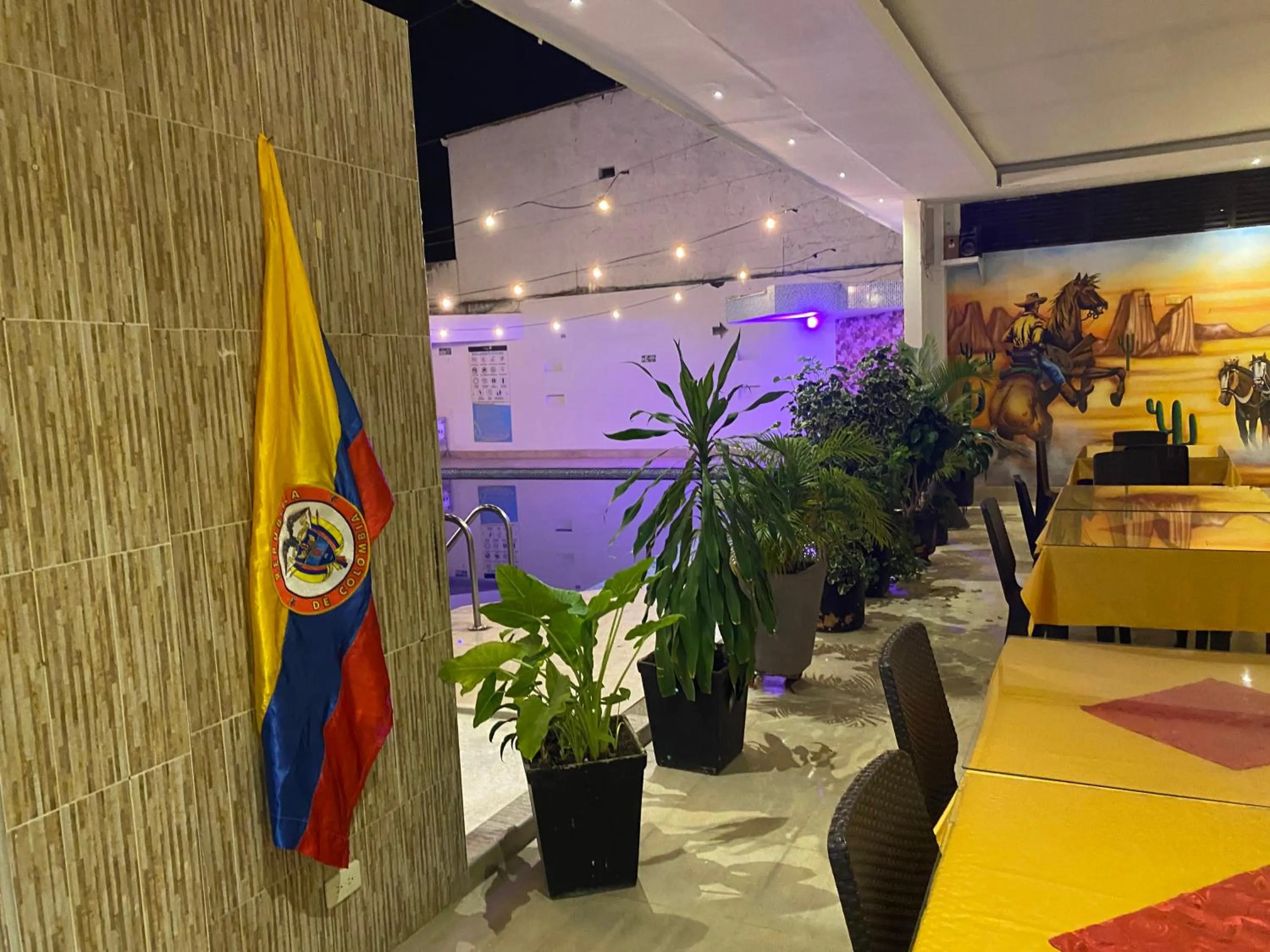 Seating area in Hotel deluxe oasis de la colina boutique