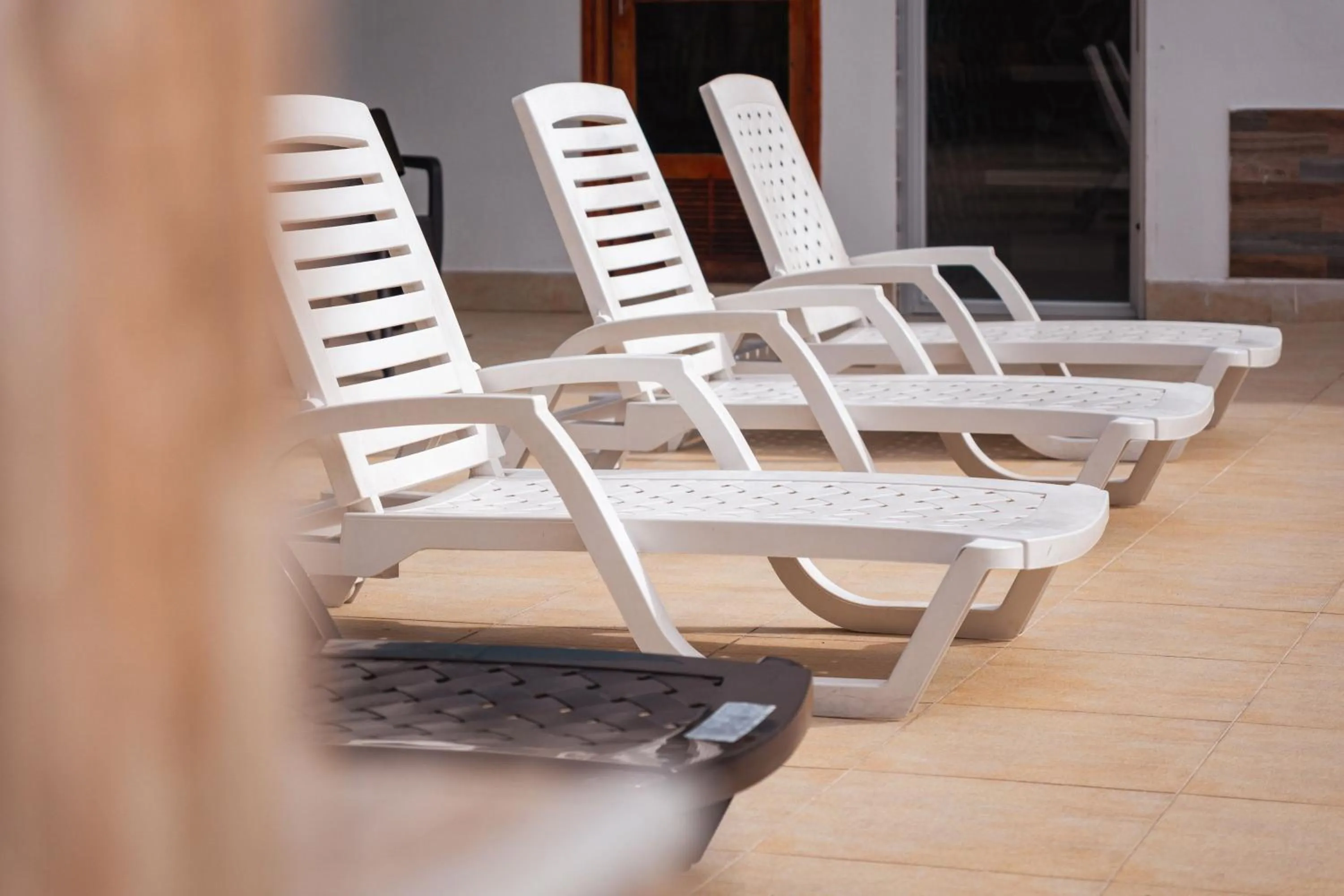 sunbed in Hotel deluxe oasis de la colina boutique