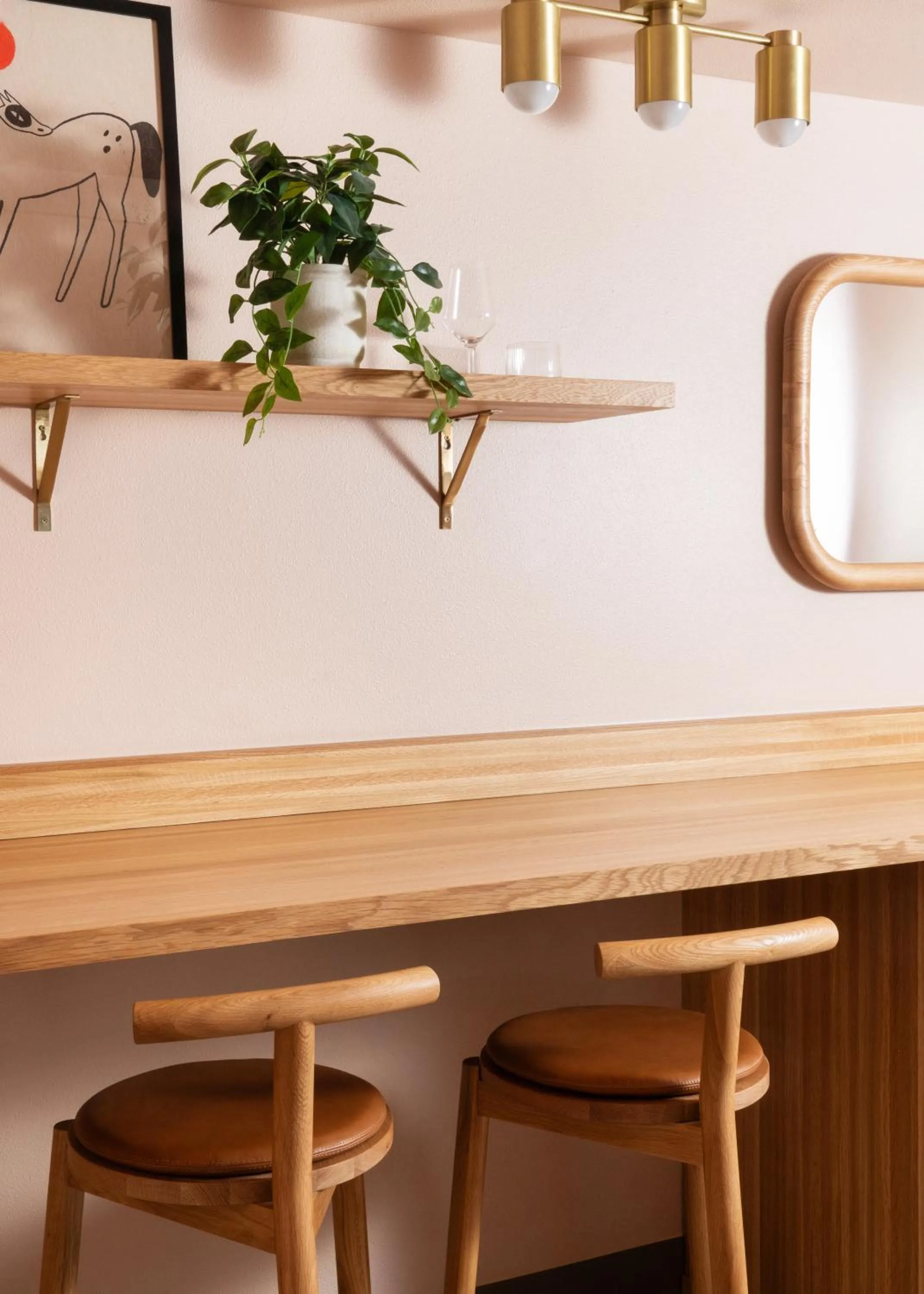 Dining area in ARRIVE Albuquerque