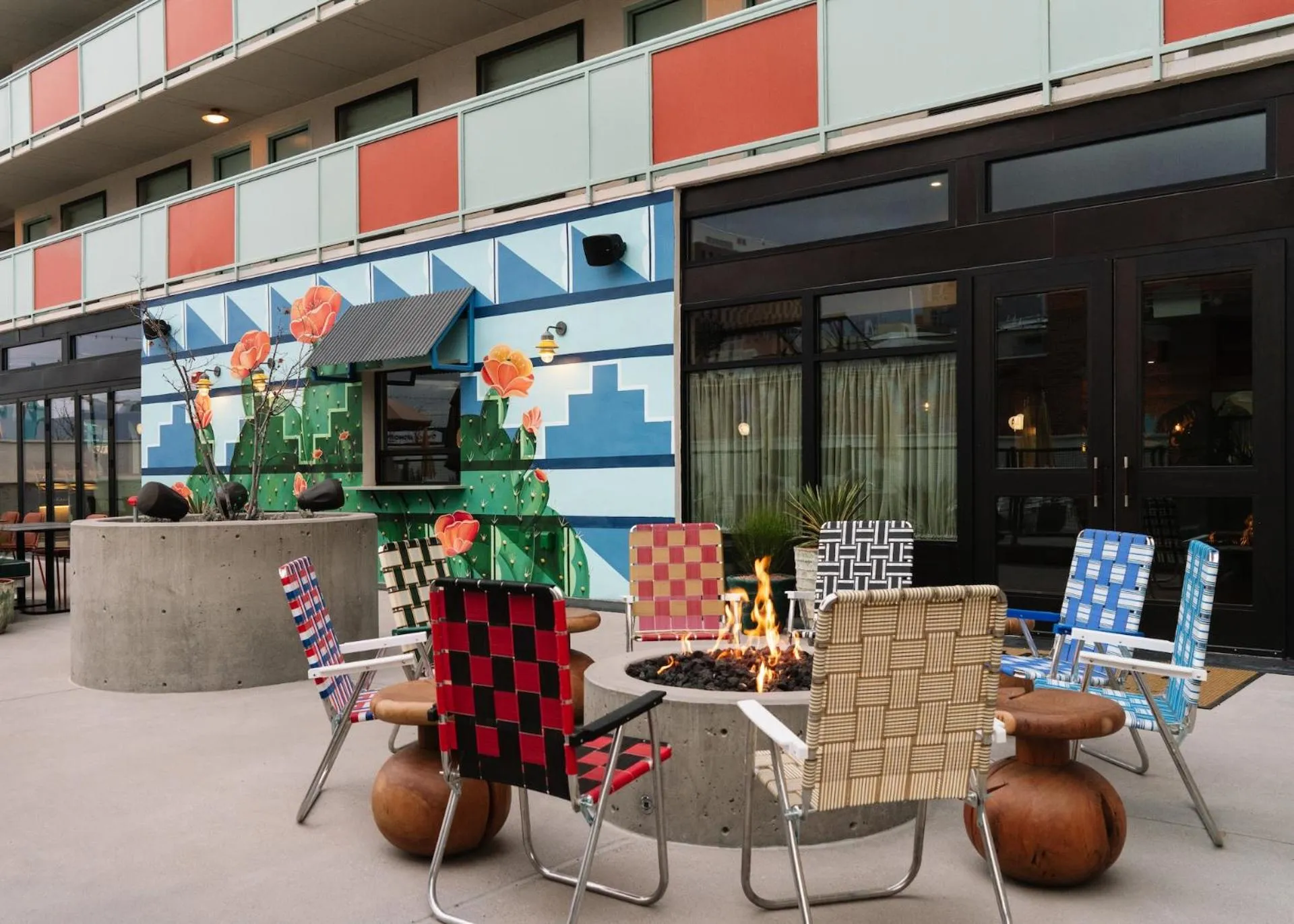 Patio in ARRIVE Albuquerque