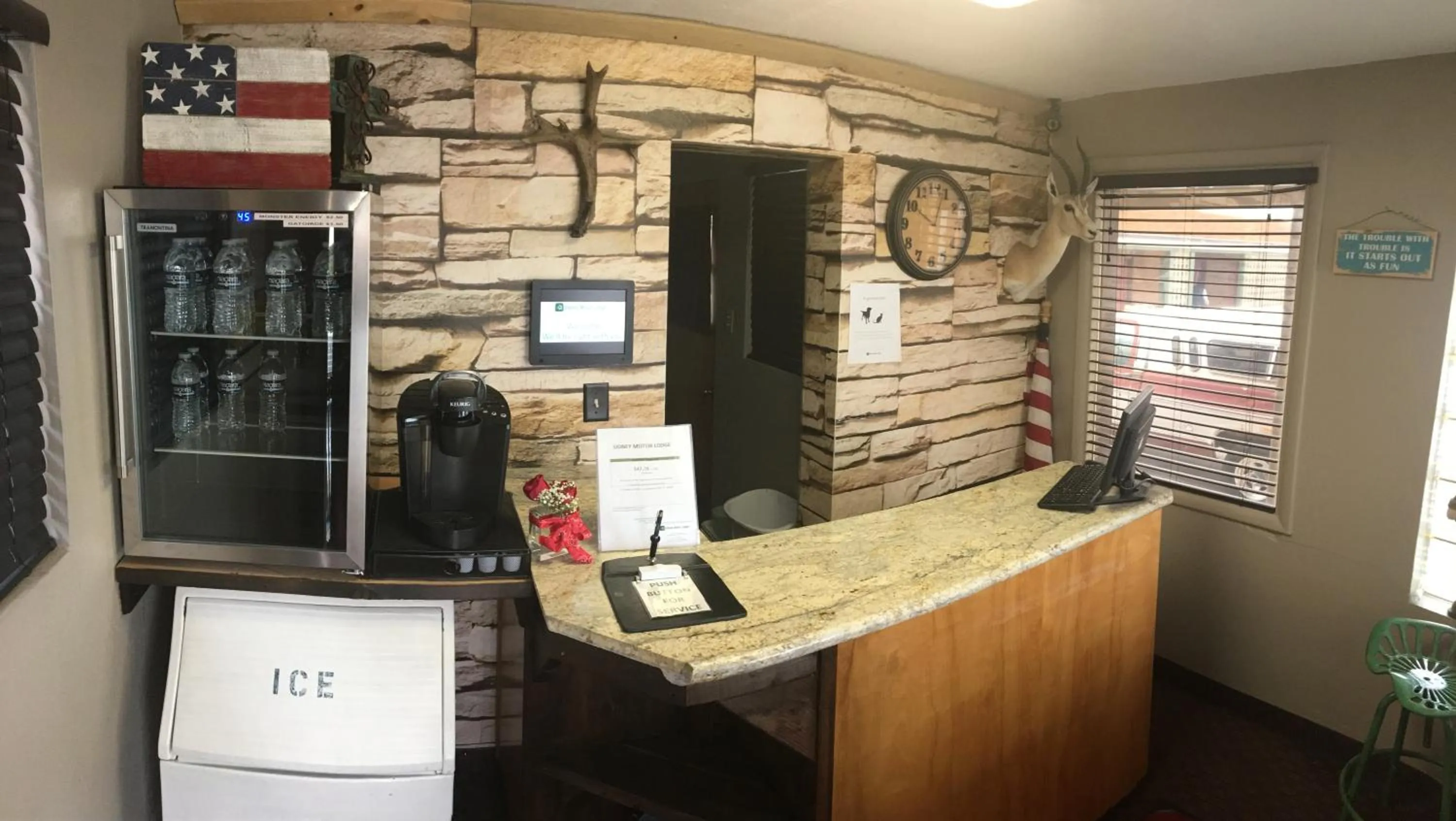 Lobby or reception in The King's Inn