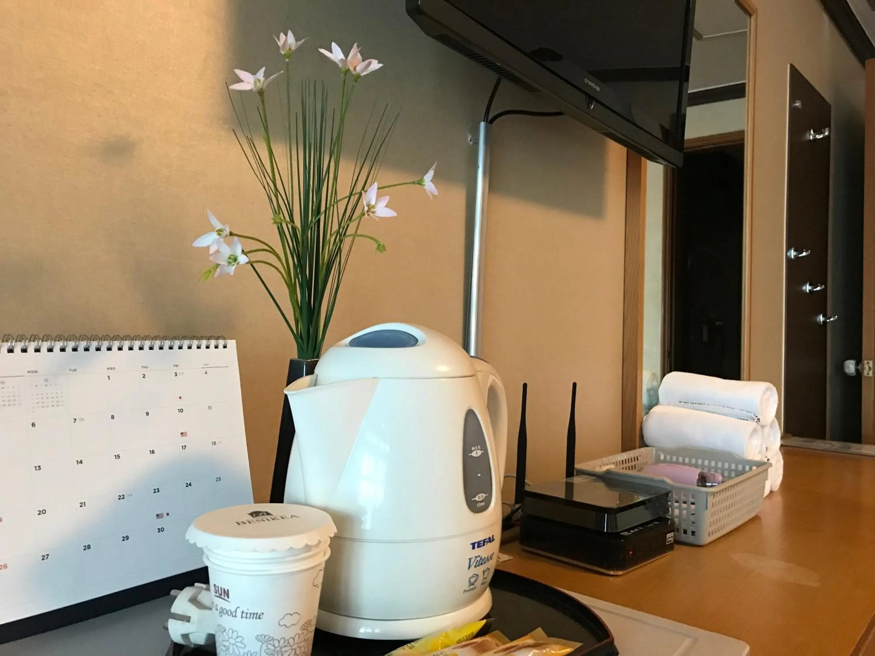 Coffee/tea facilities in Benikea Hotel Mountain & Ocean Daepohang