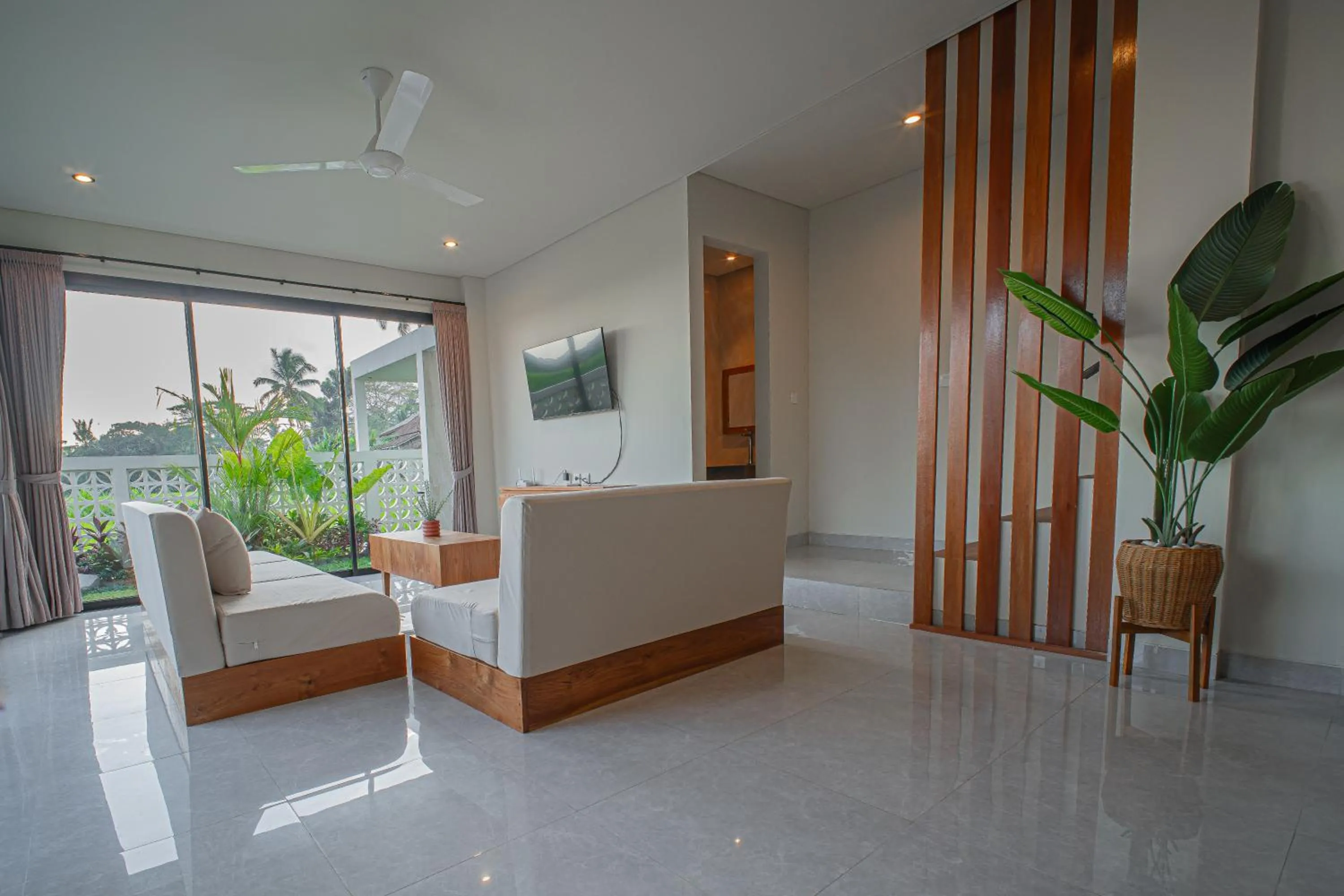 Living room in Mahadewi Sunset Villa