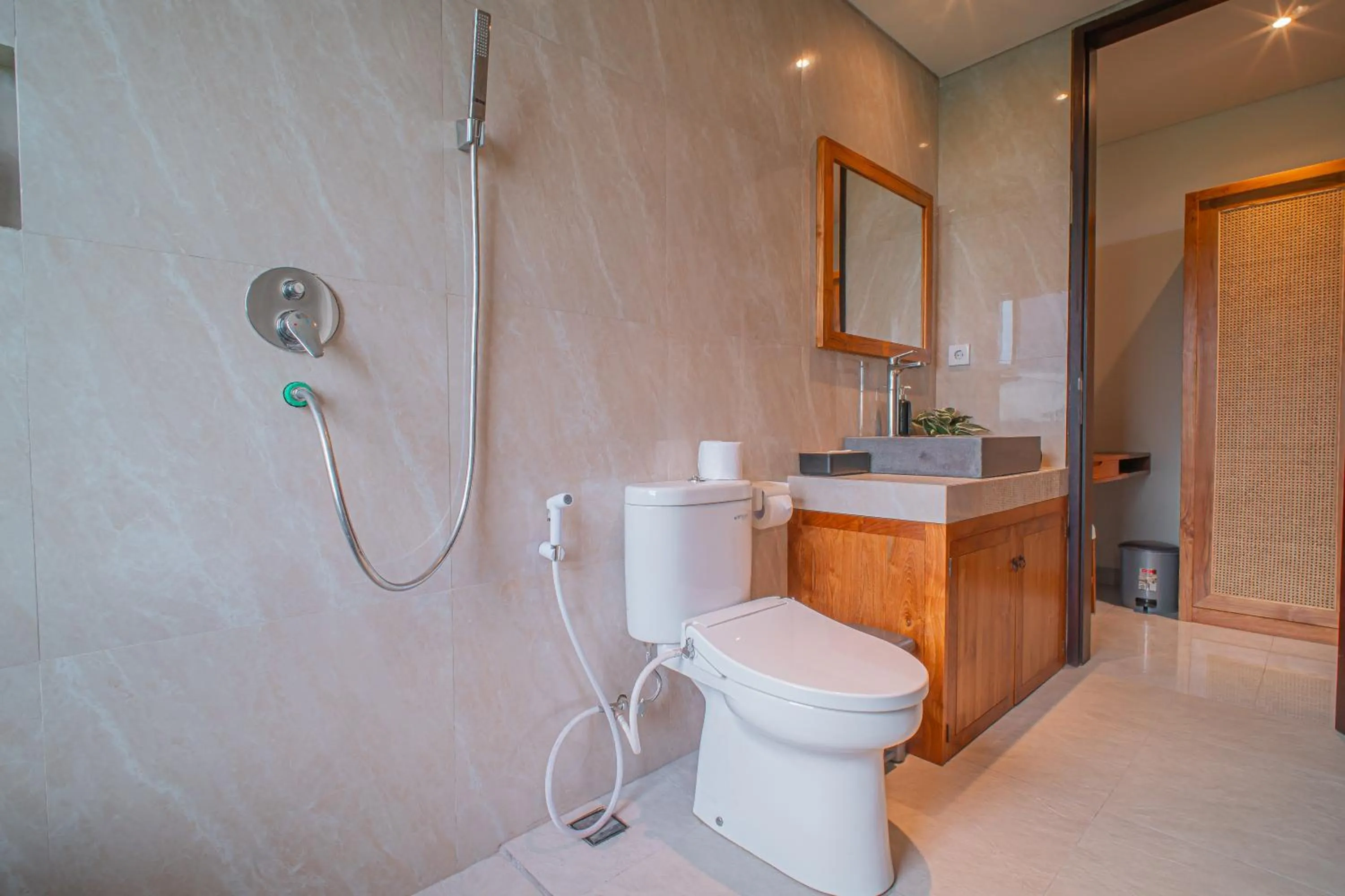 Shower in Mahadewi Sunset Villa