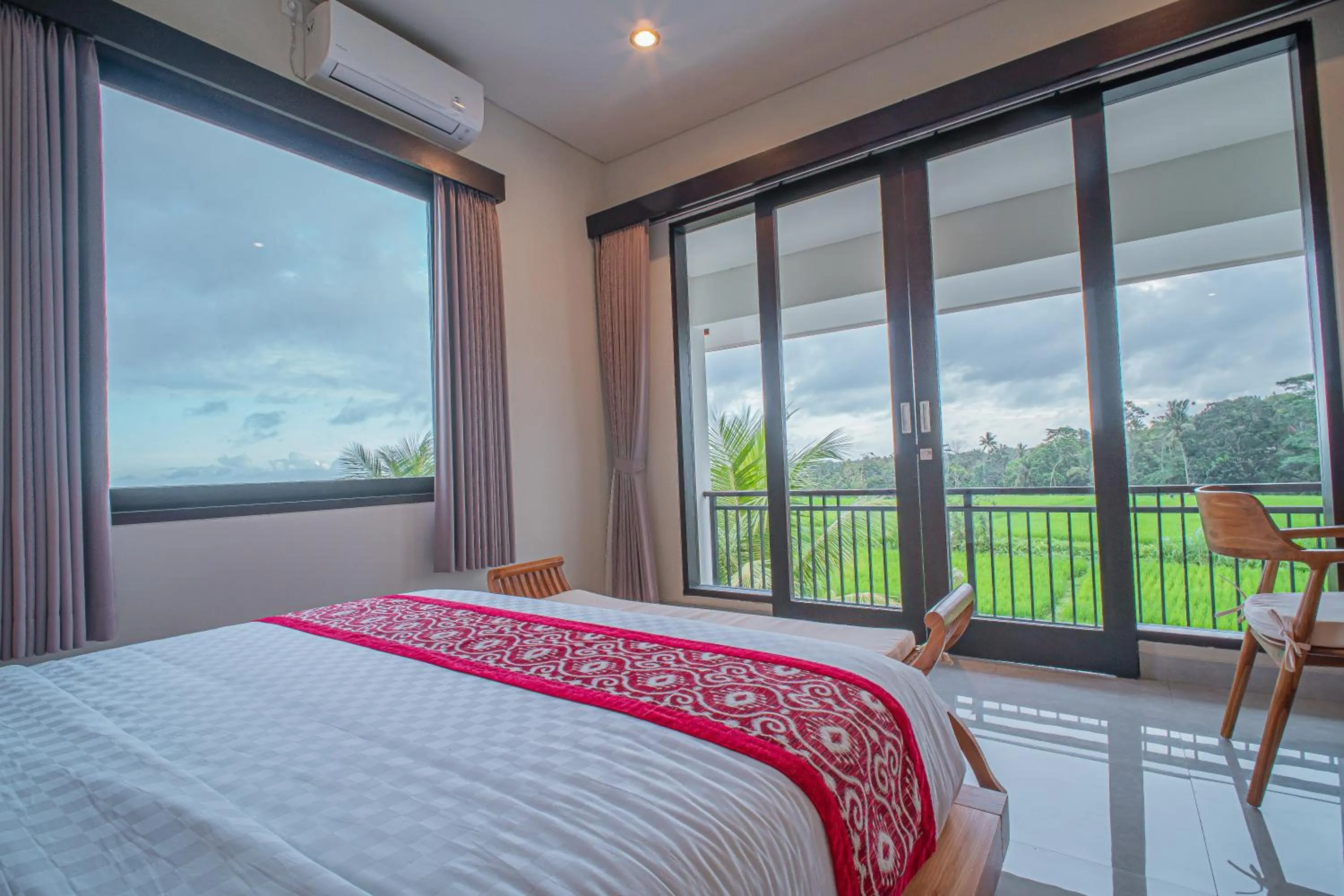 Bedroom, Bed in Mahadewi Sunset Villa