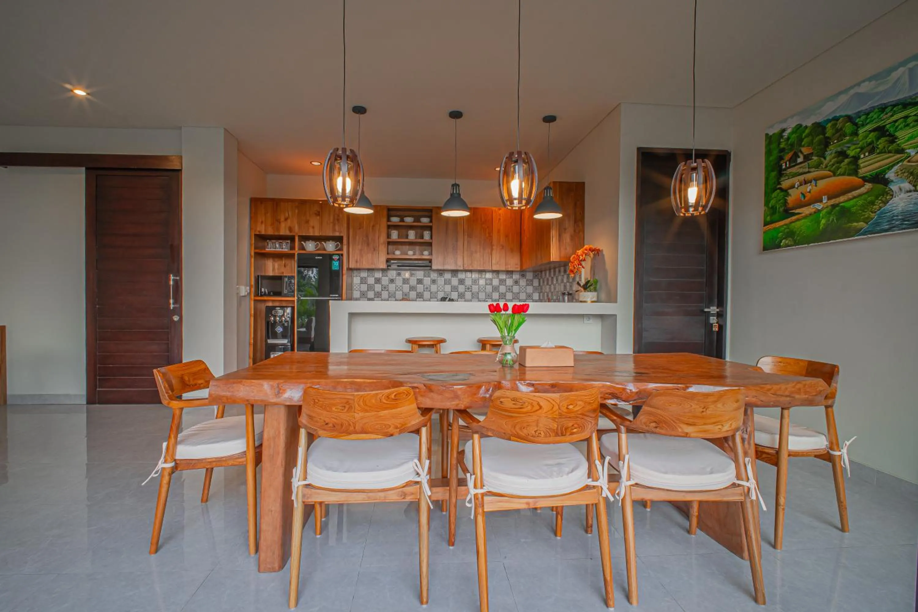 Dining area in Mahadewi Sunset Villa