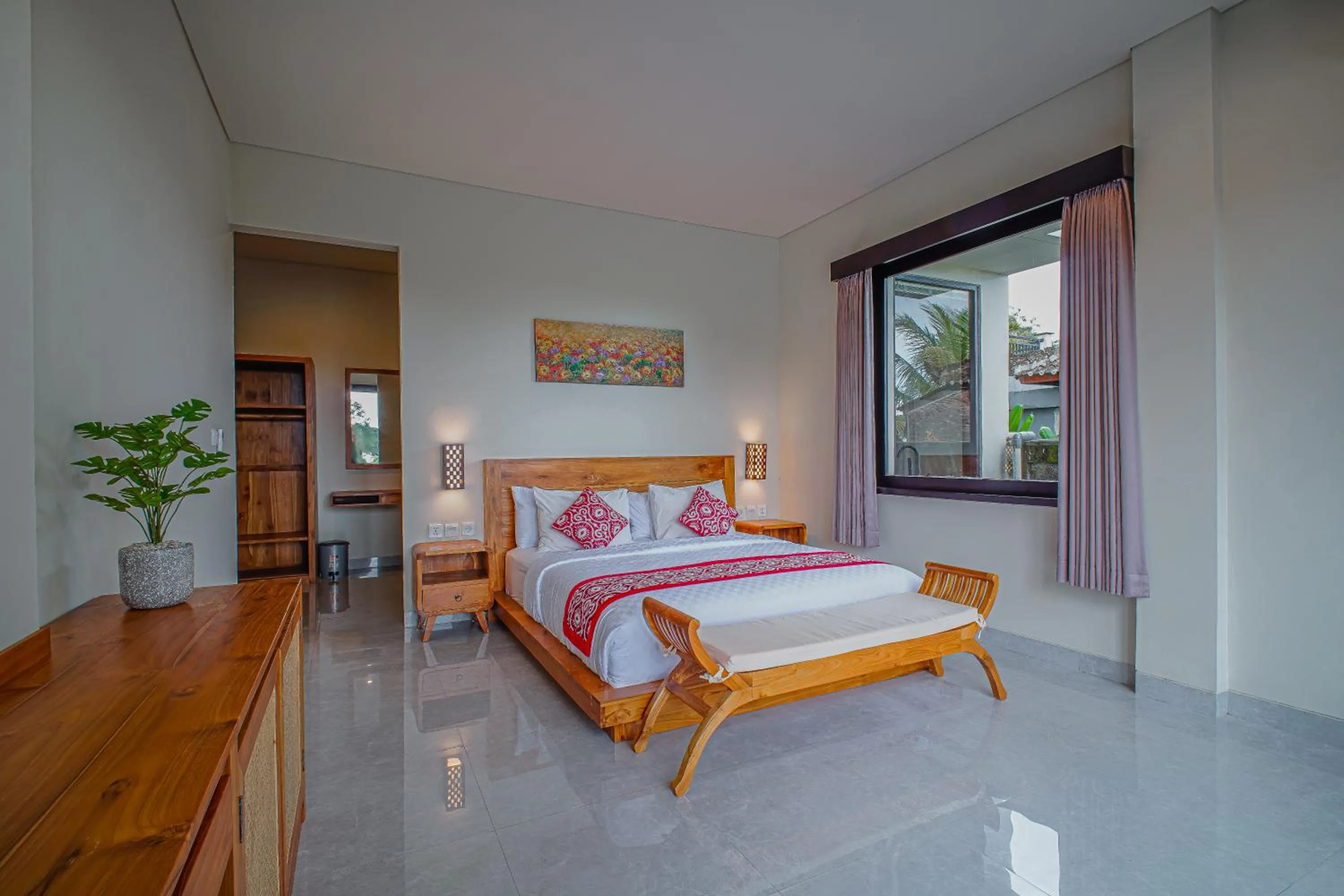 Photo of the whole room, Bed in Mahadewi Sunset Villa