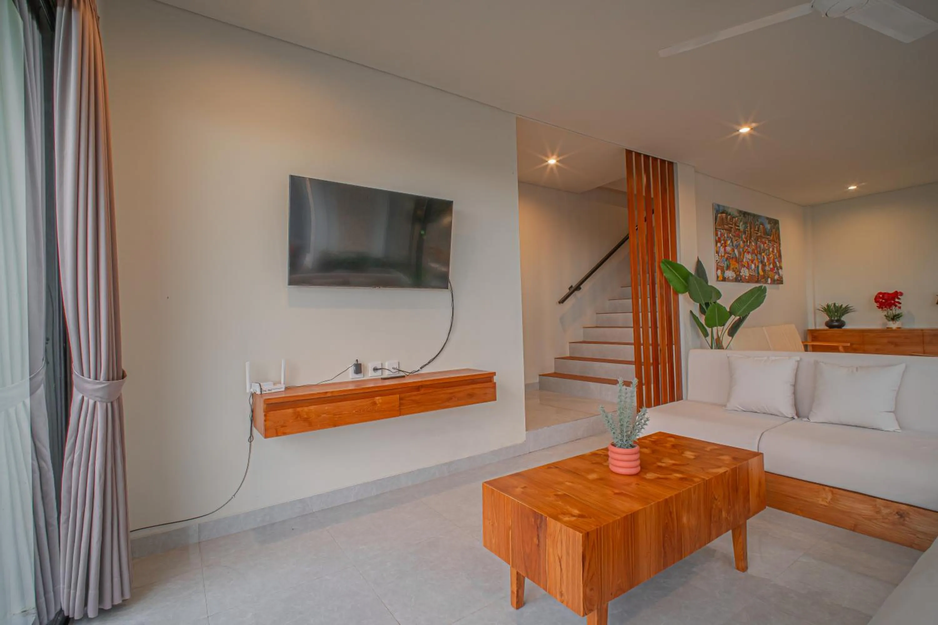 Living room in Mahadewi Sunset Villa