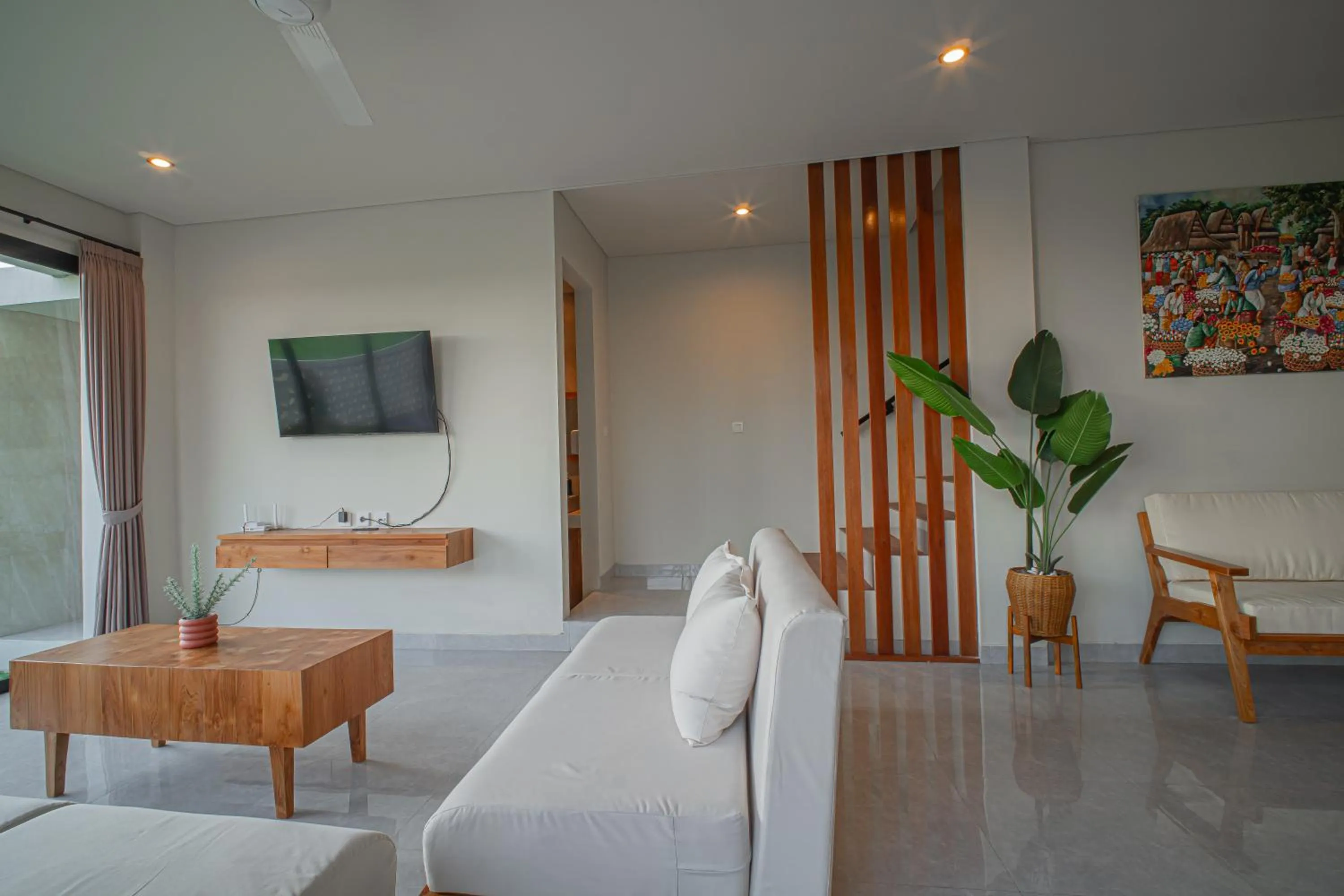 TV and multimedia in Mahadewi Sunset Villa