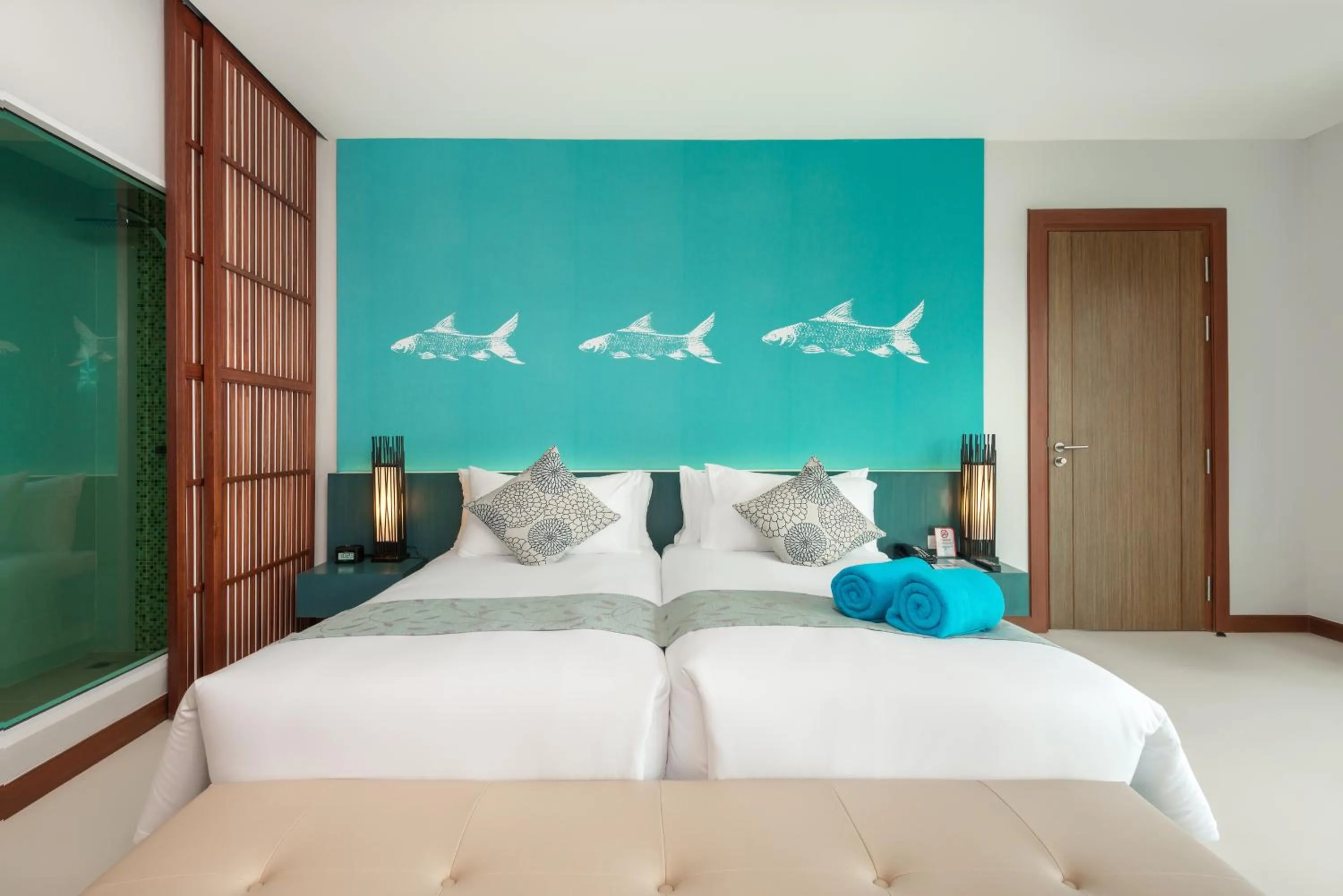 Photo of the whole room, Bed in Fishermens Harbour Urban Resort - SHA Extra Plus