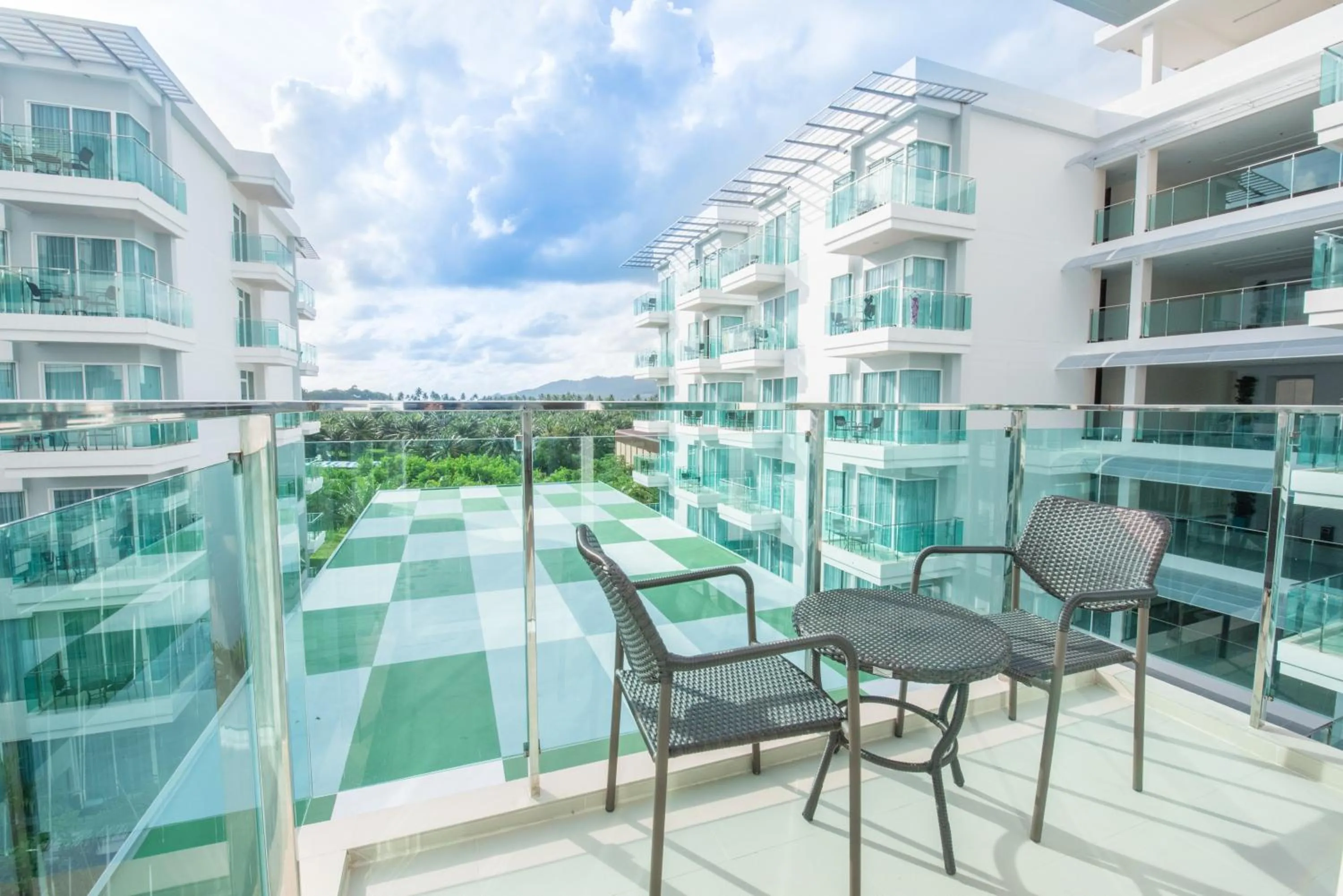 Balcony/Terrace in Fishermens Harbour Urban Resort - SHA Extra Plus