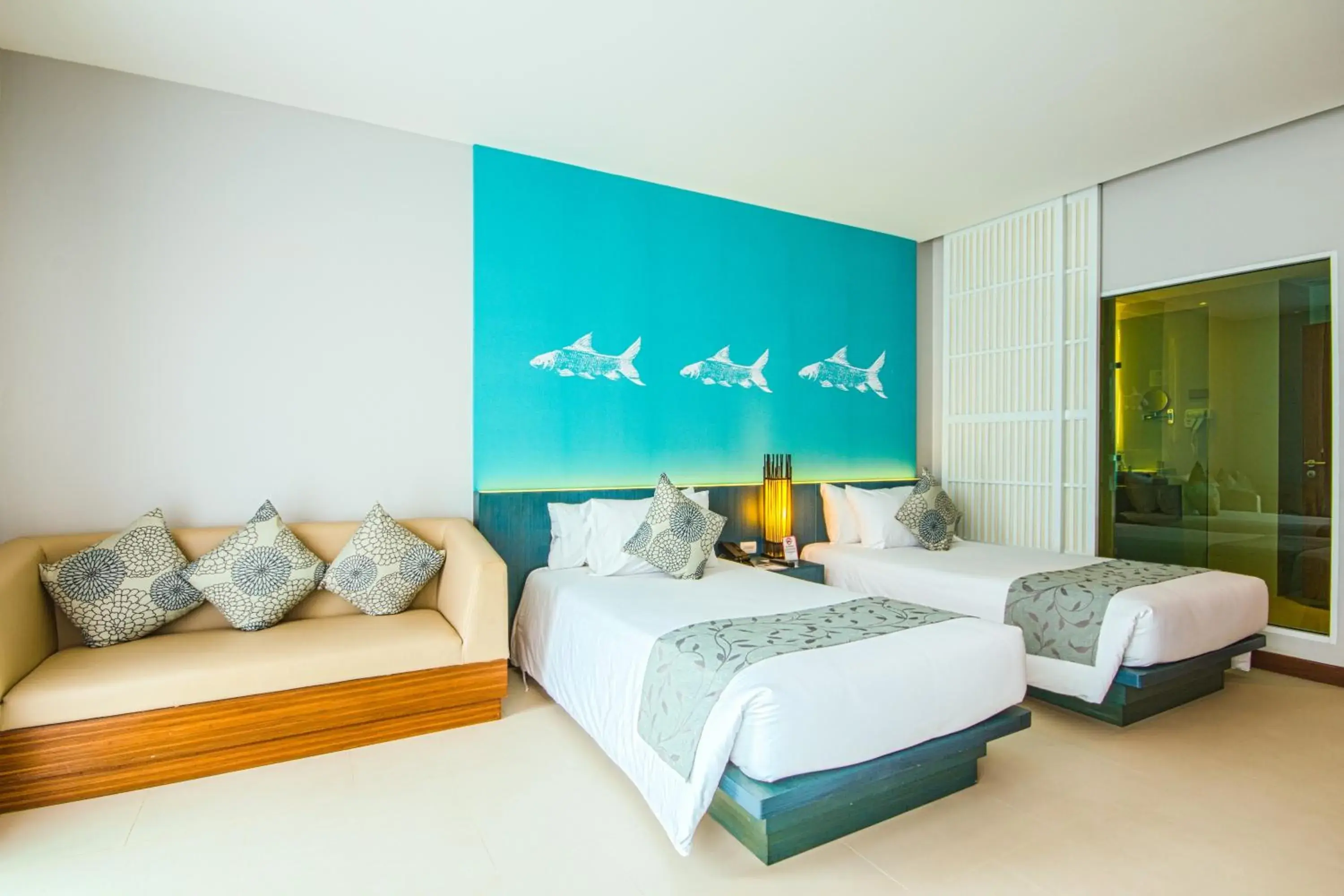 Deluxe Plus King Bed in Fishermens Harbour Urban Resort - SHA Extra Plus Deluxe Plus King Bed in Fishermens Harbour Urban Resort - SHA Extra Plus