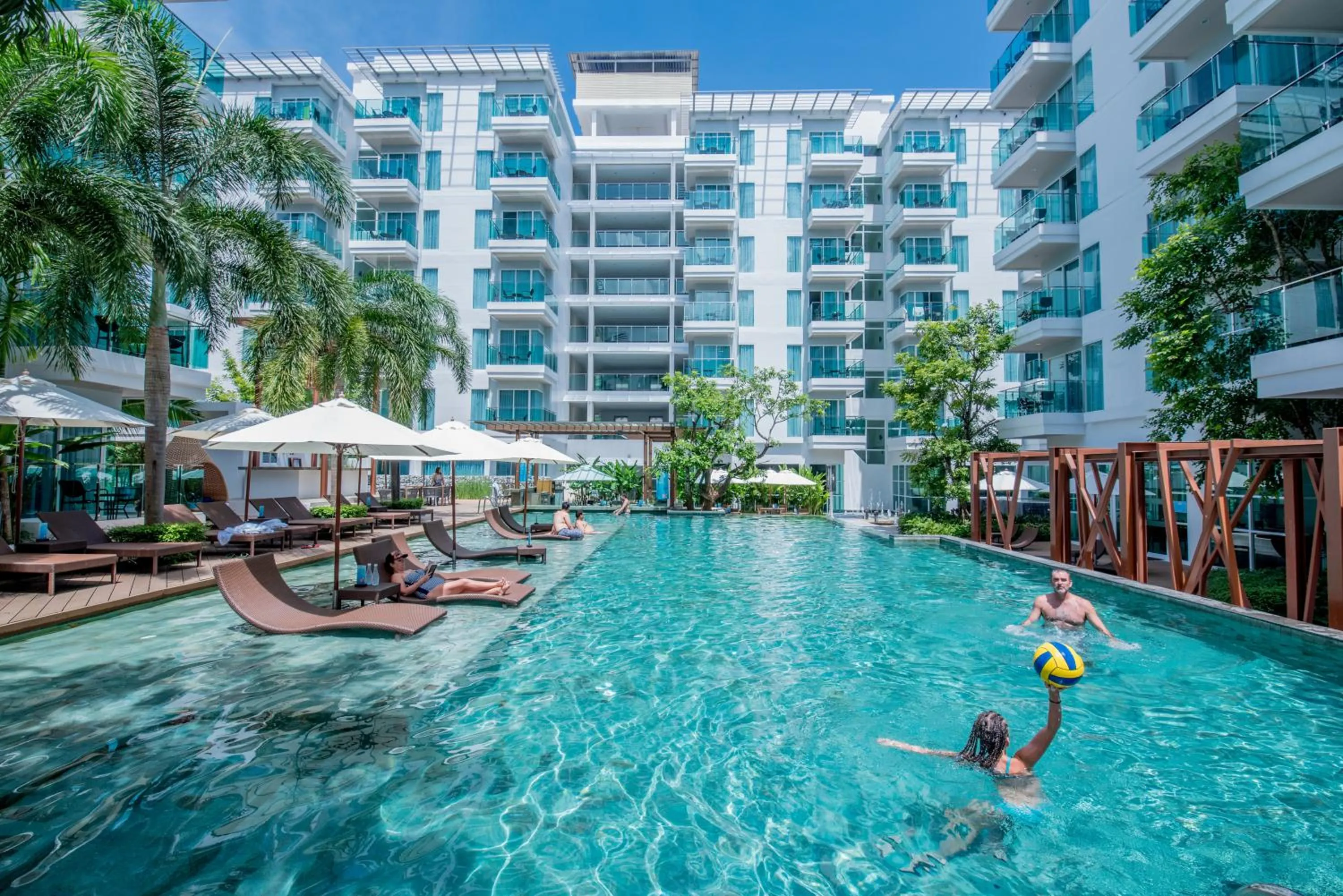 Swimming pool in Fishermens Harbour Urban Resort - SHA Extra Plus