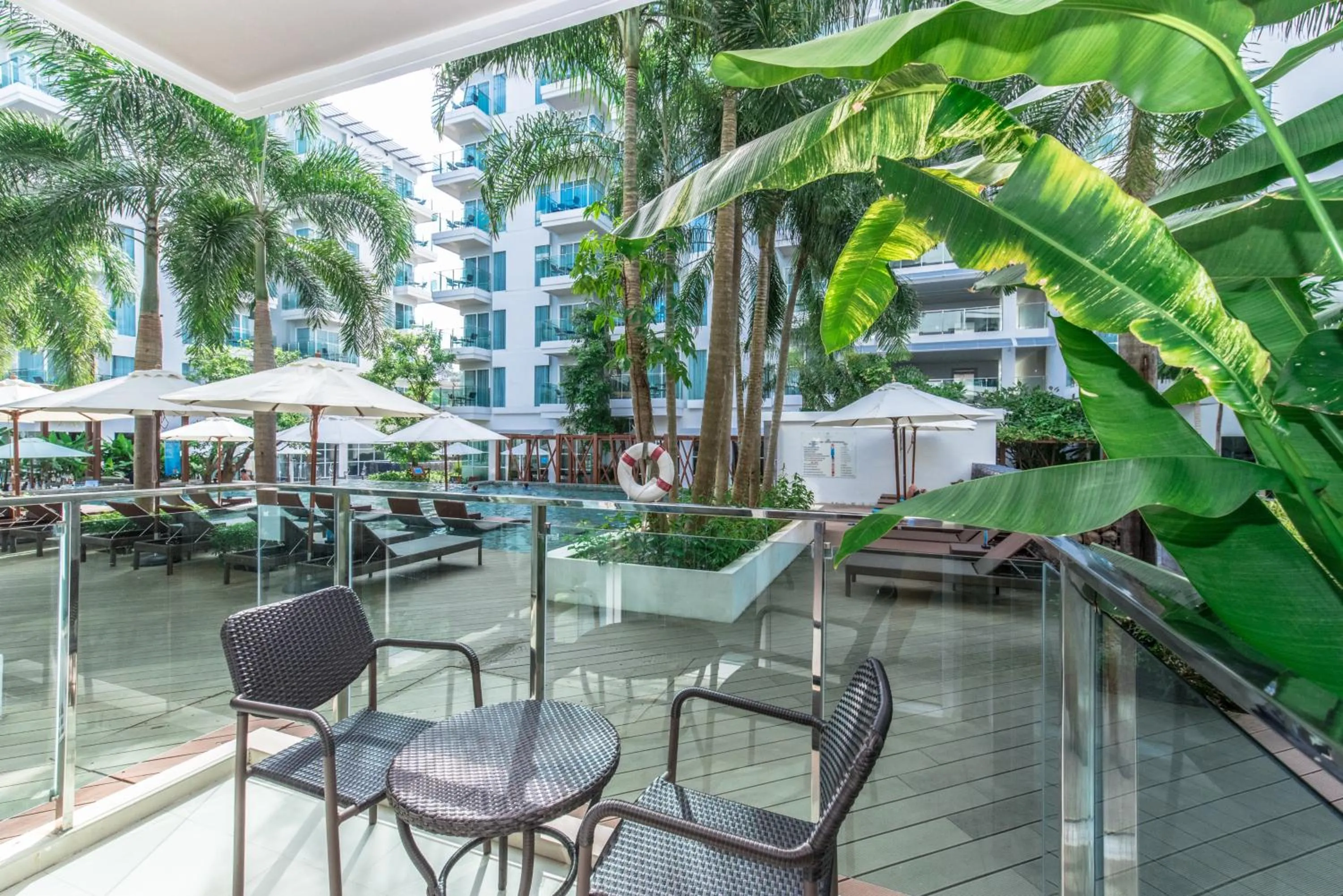 Balcony/Terrace in Fishermens Harbour Urban Resort - SHA Extra Plus