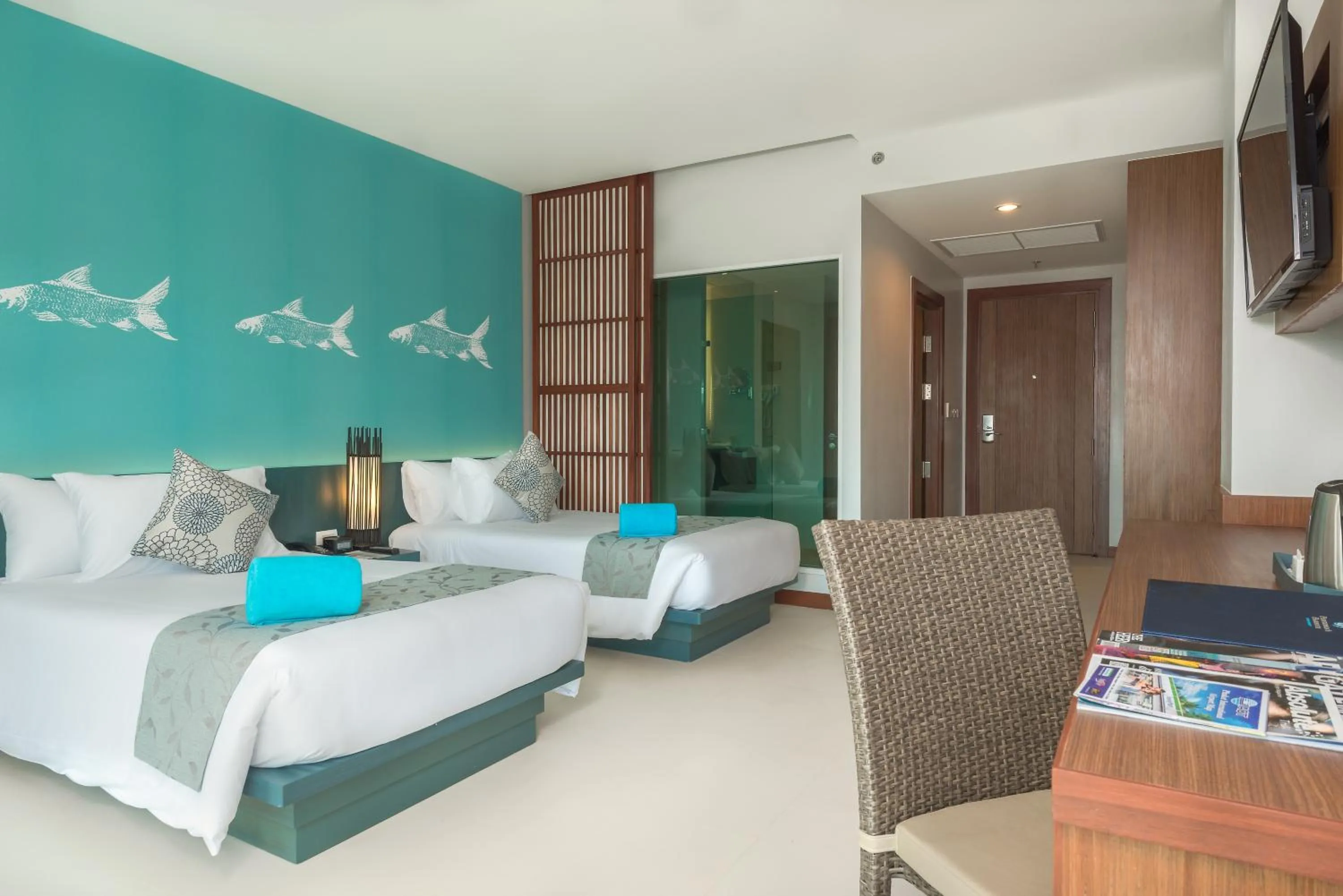 Bedroom, Bed in Fishermens Harbour Urban Resort - SHA Extra Plus