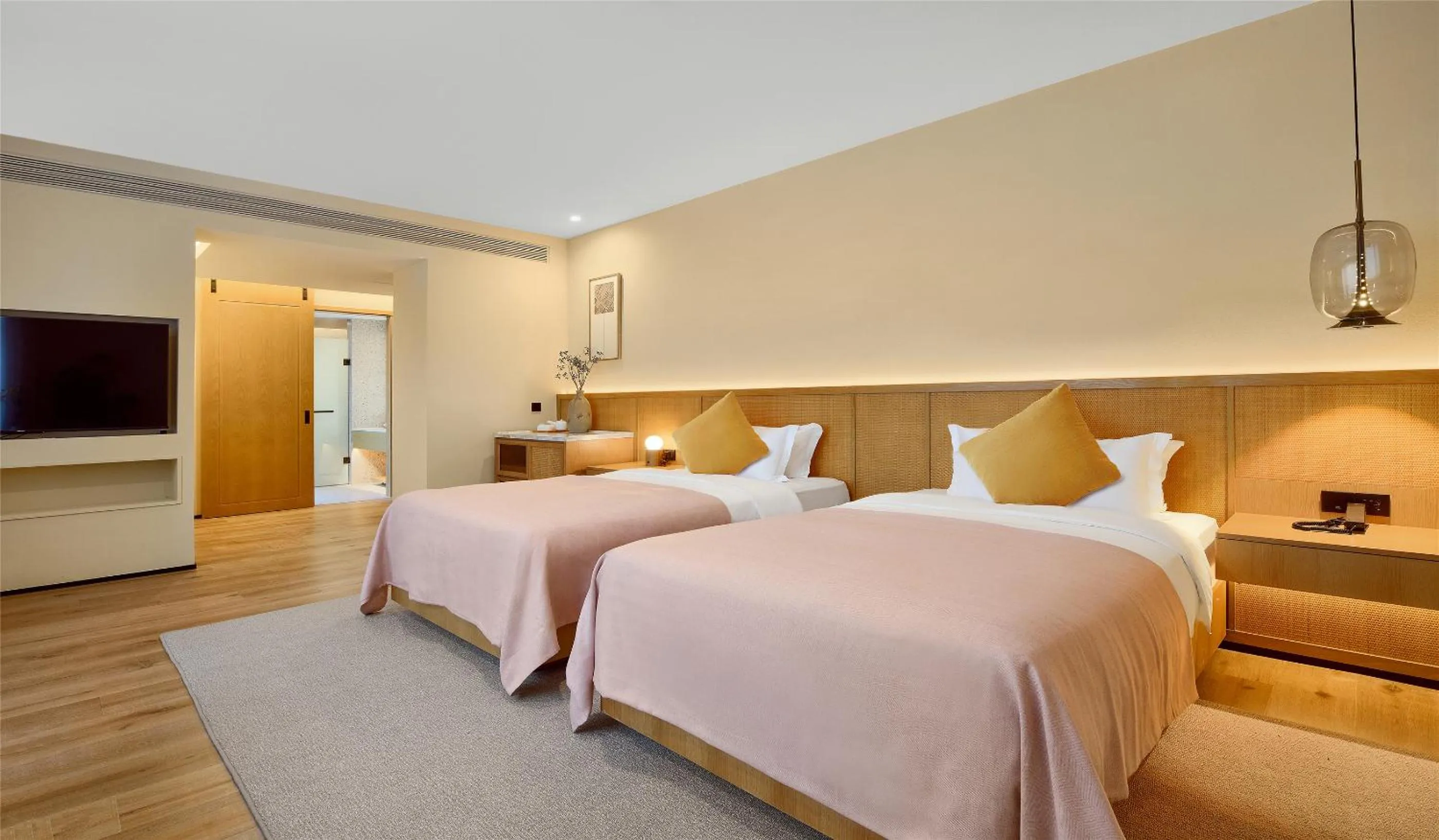 Bed in Blossom House Suzhou